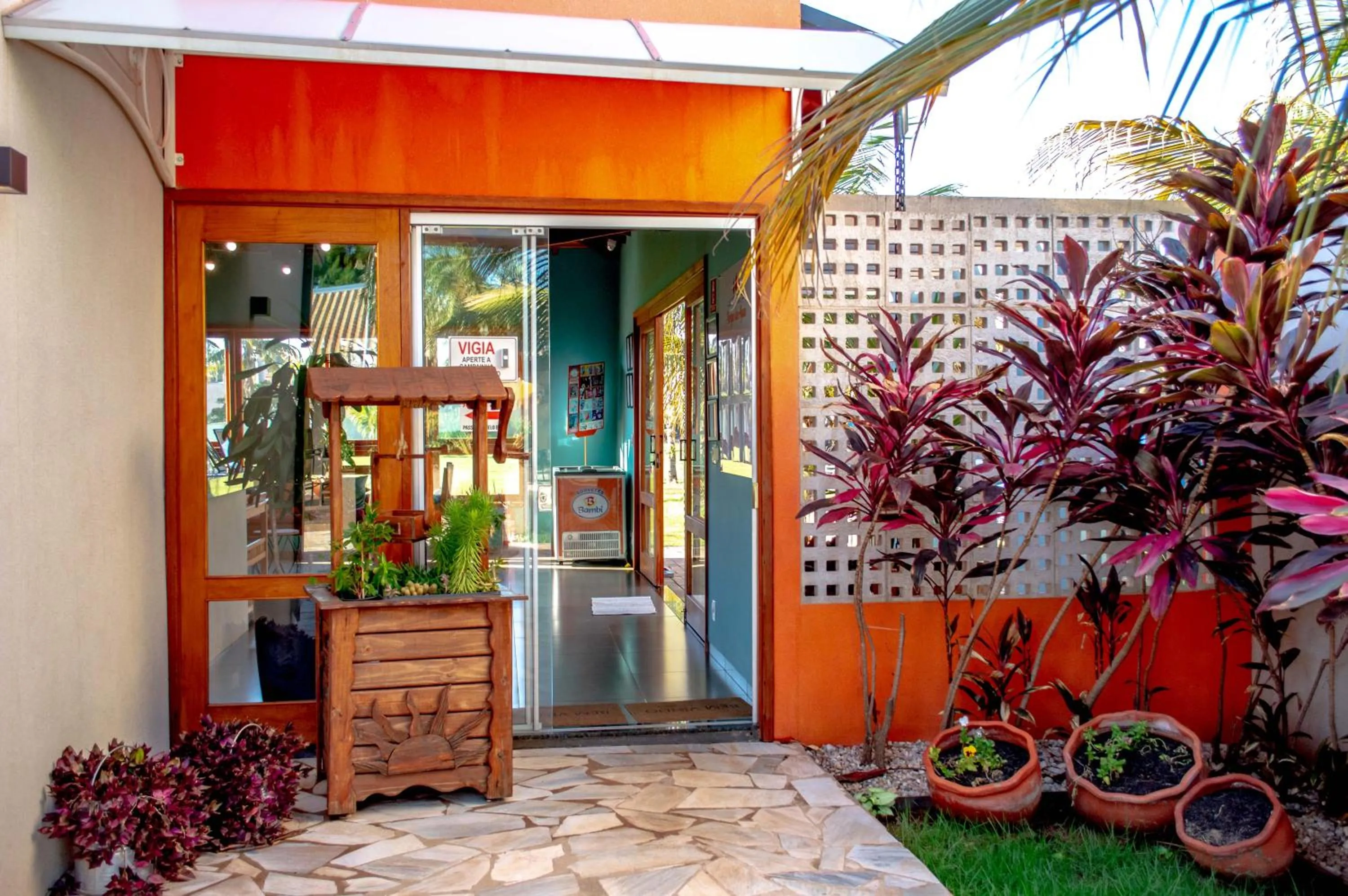 Property building in Hotel Pousada Parque das Águas