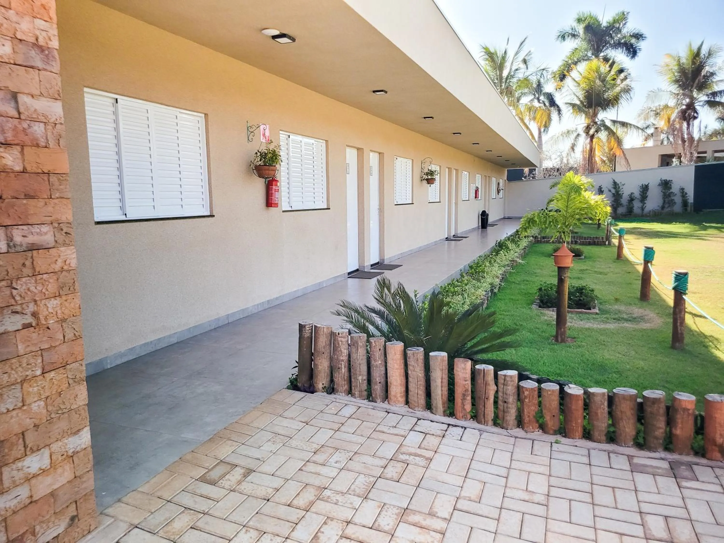 Garden in Hotel Pousada Parque das Águas