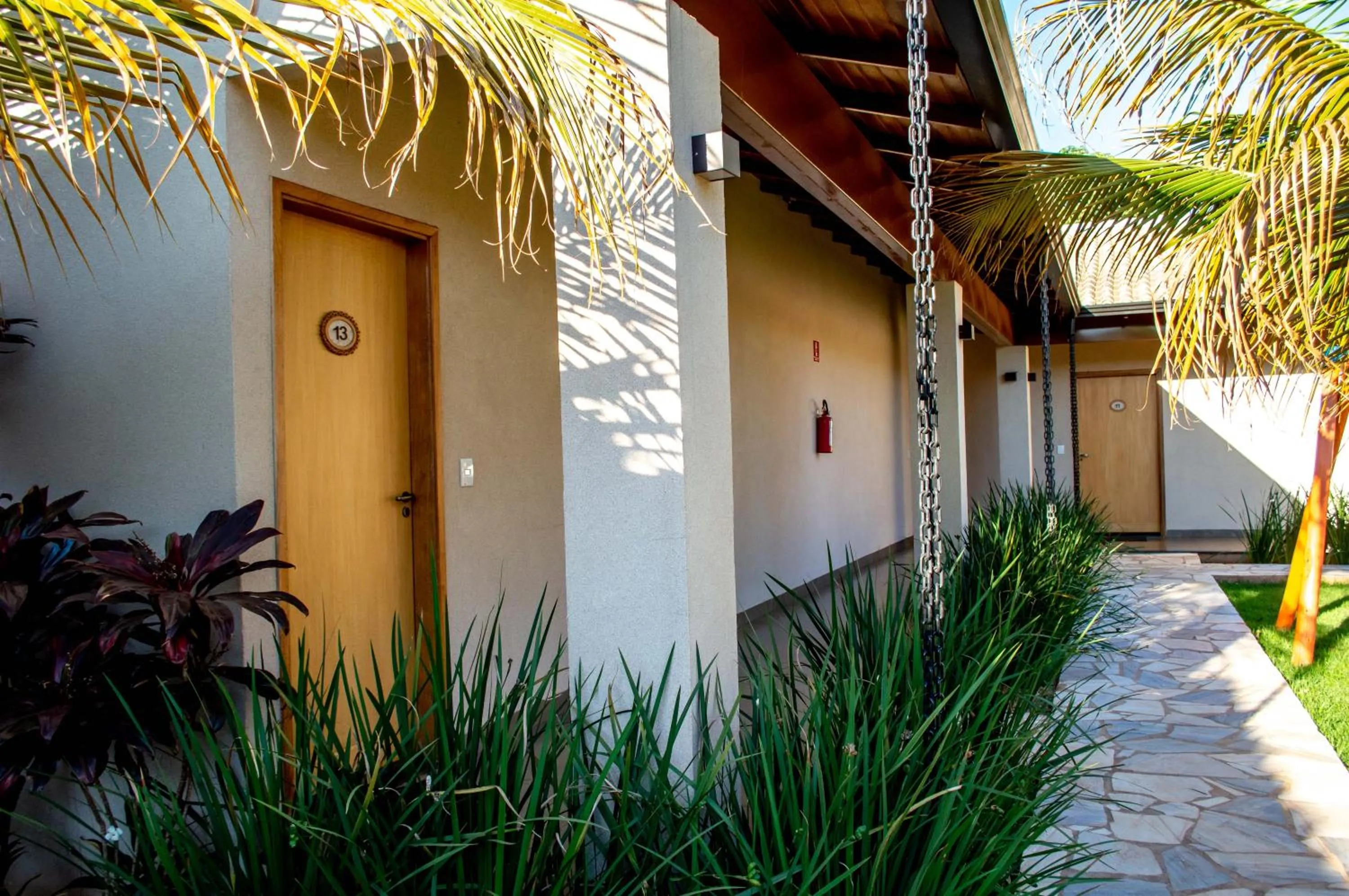 Property building in Hotel Pousada Parque das Águas
