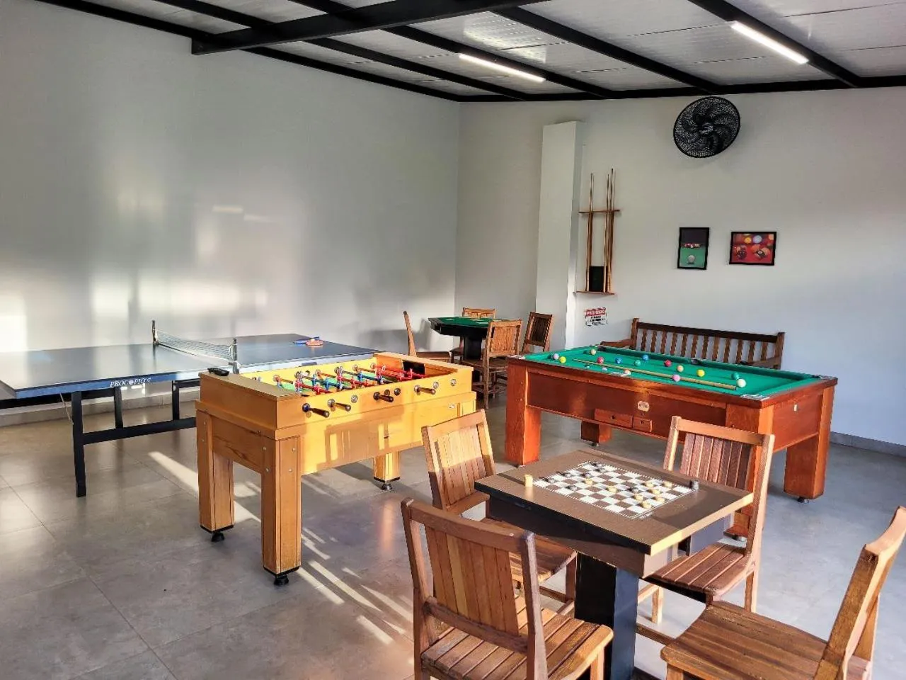 Billiard in Hotel Pousada Parque das Águas