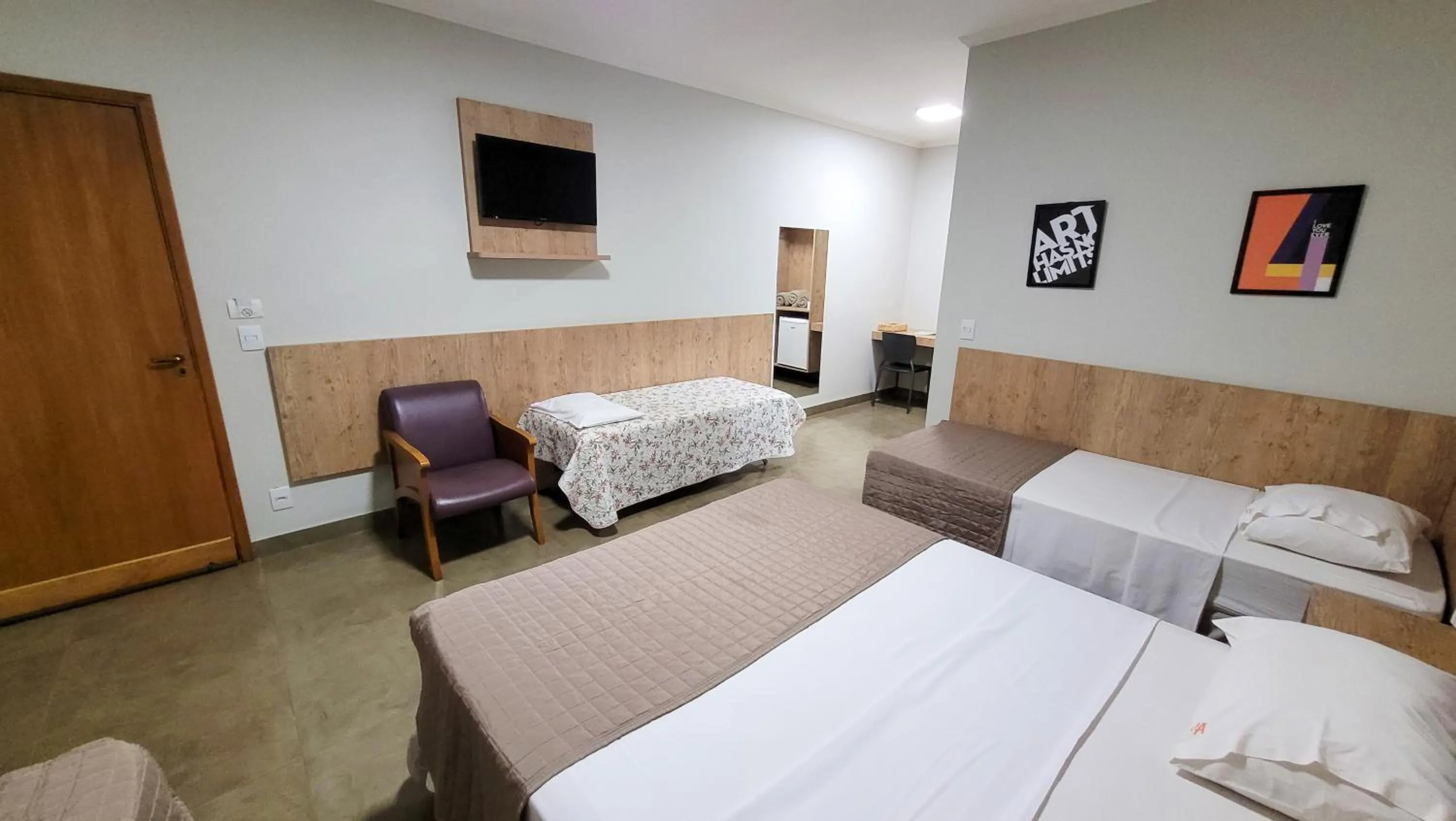 Bedroom, Bed in Hotel Pousada Parque das Águas