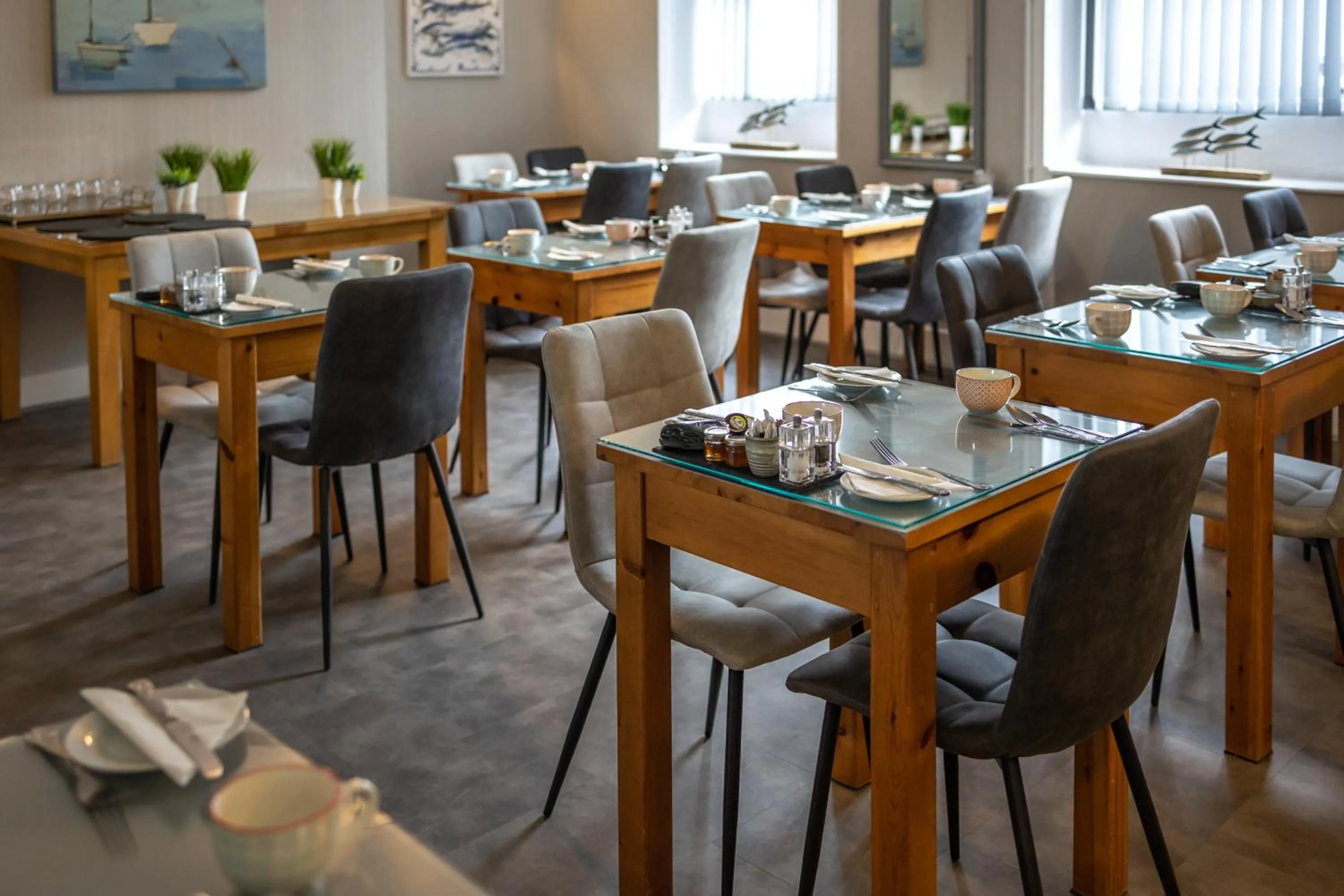 Dining area in Gloucester House