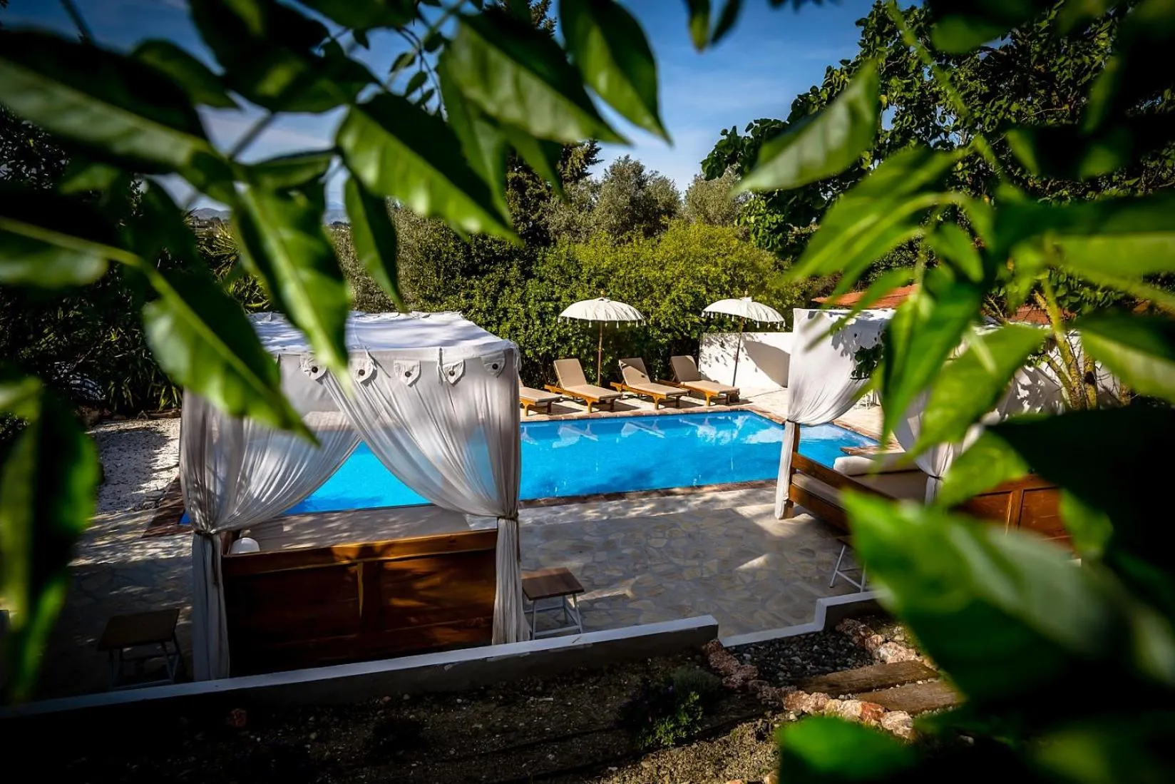 Swimming pool in Casa Baliza, adults only