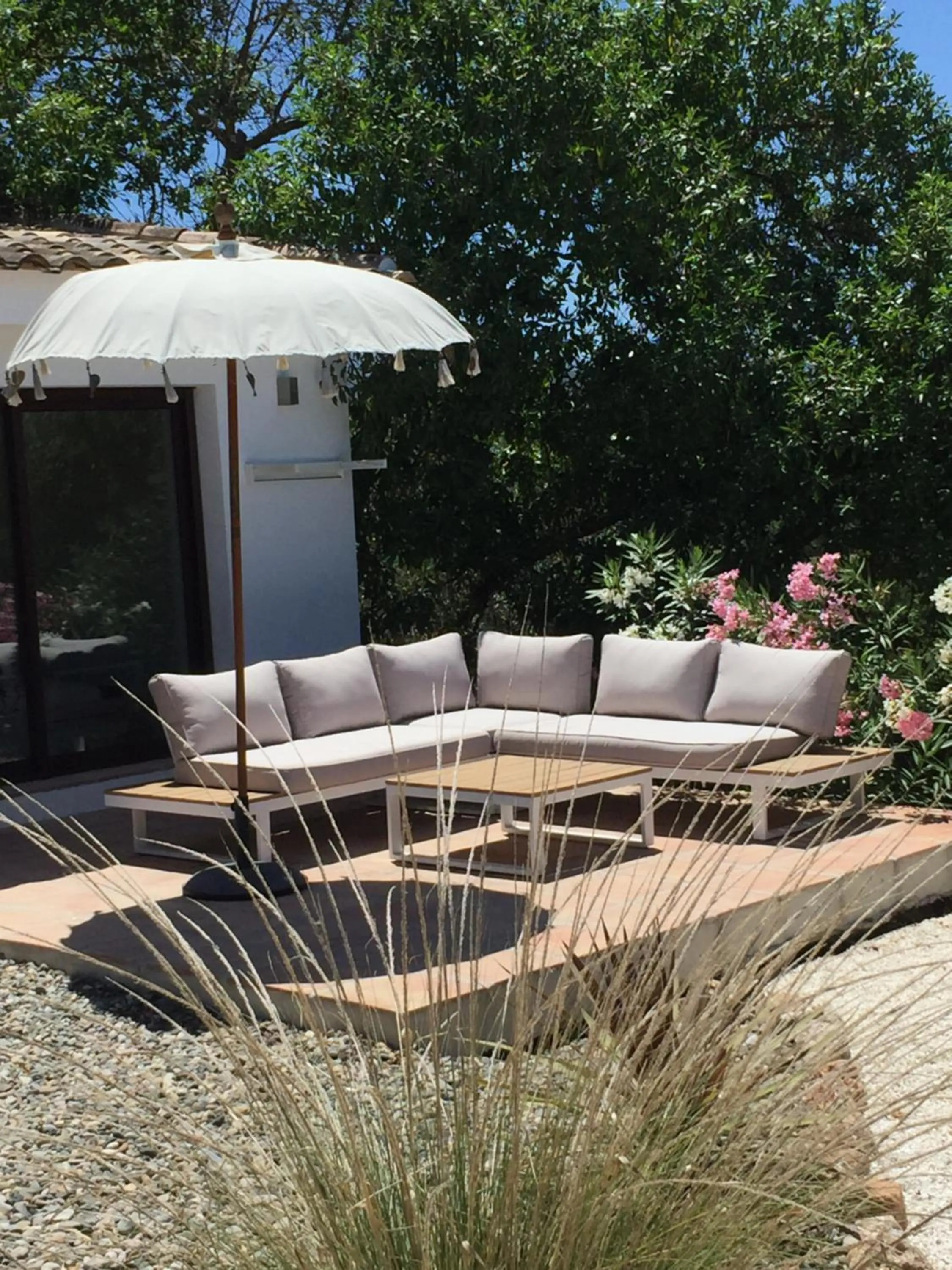 Garden in Casa Baliza, adults only