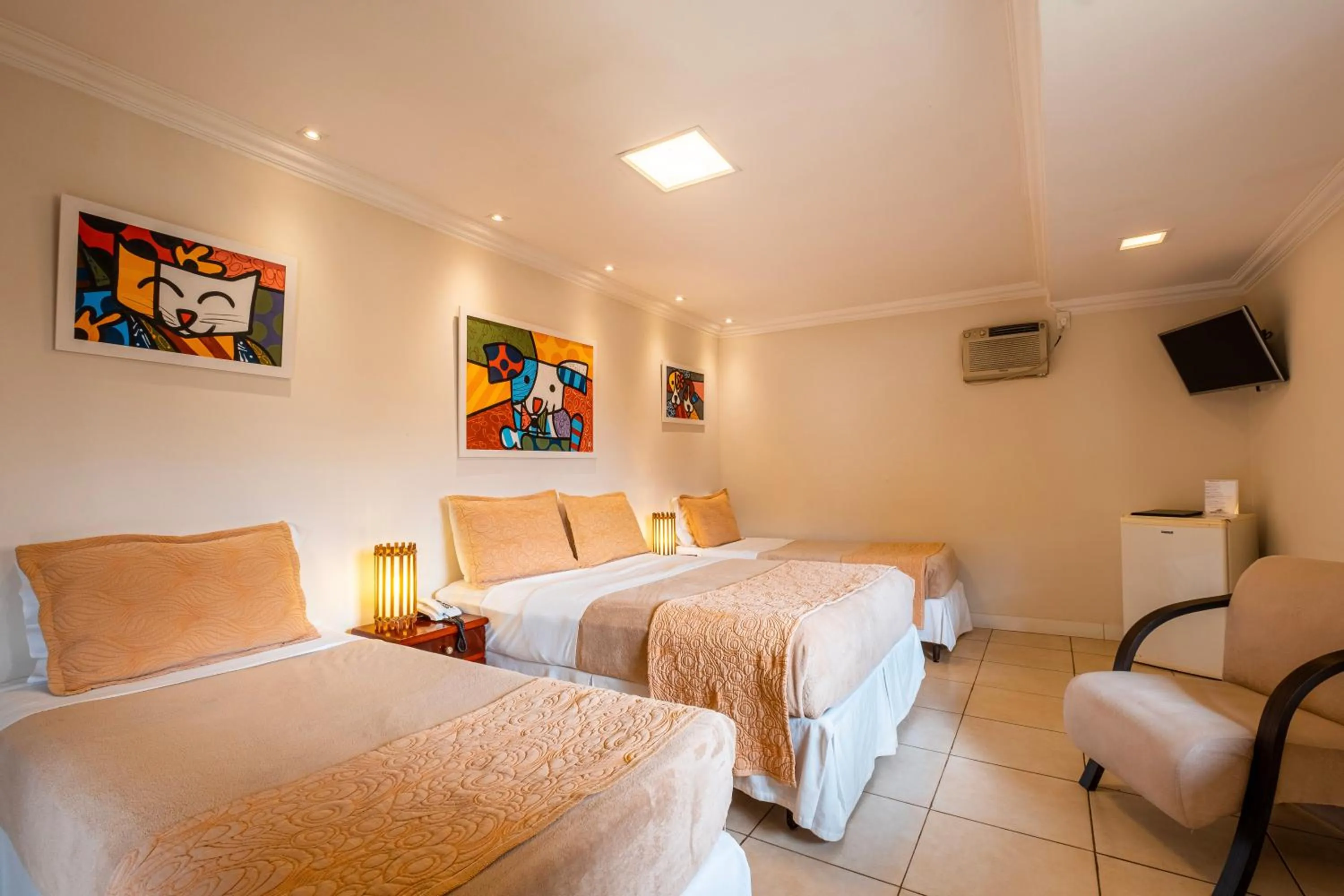 Bed in Hotel Serra Everest