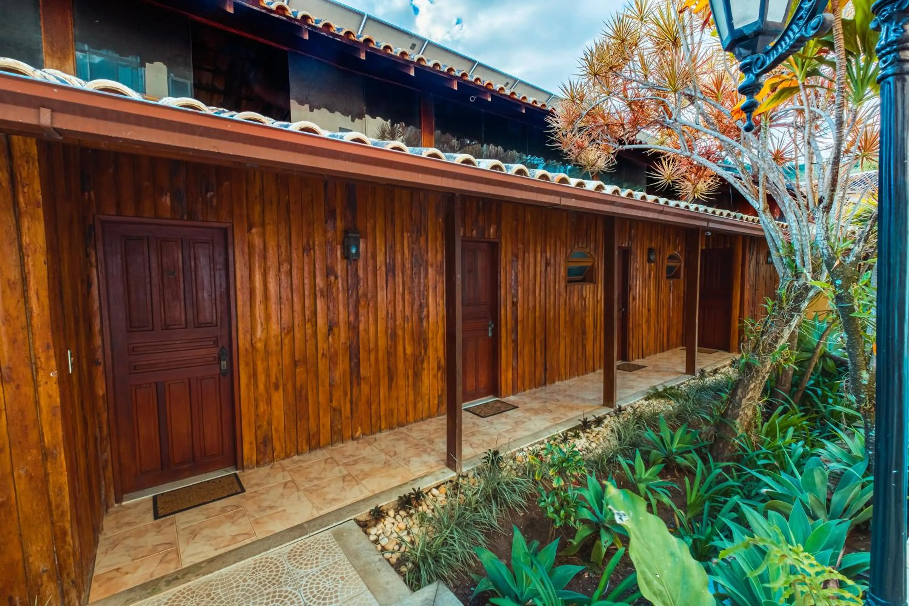 Facade/entrance in Hotel Serra Everest