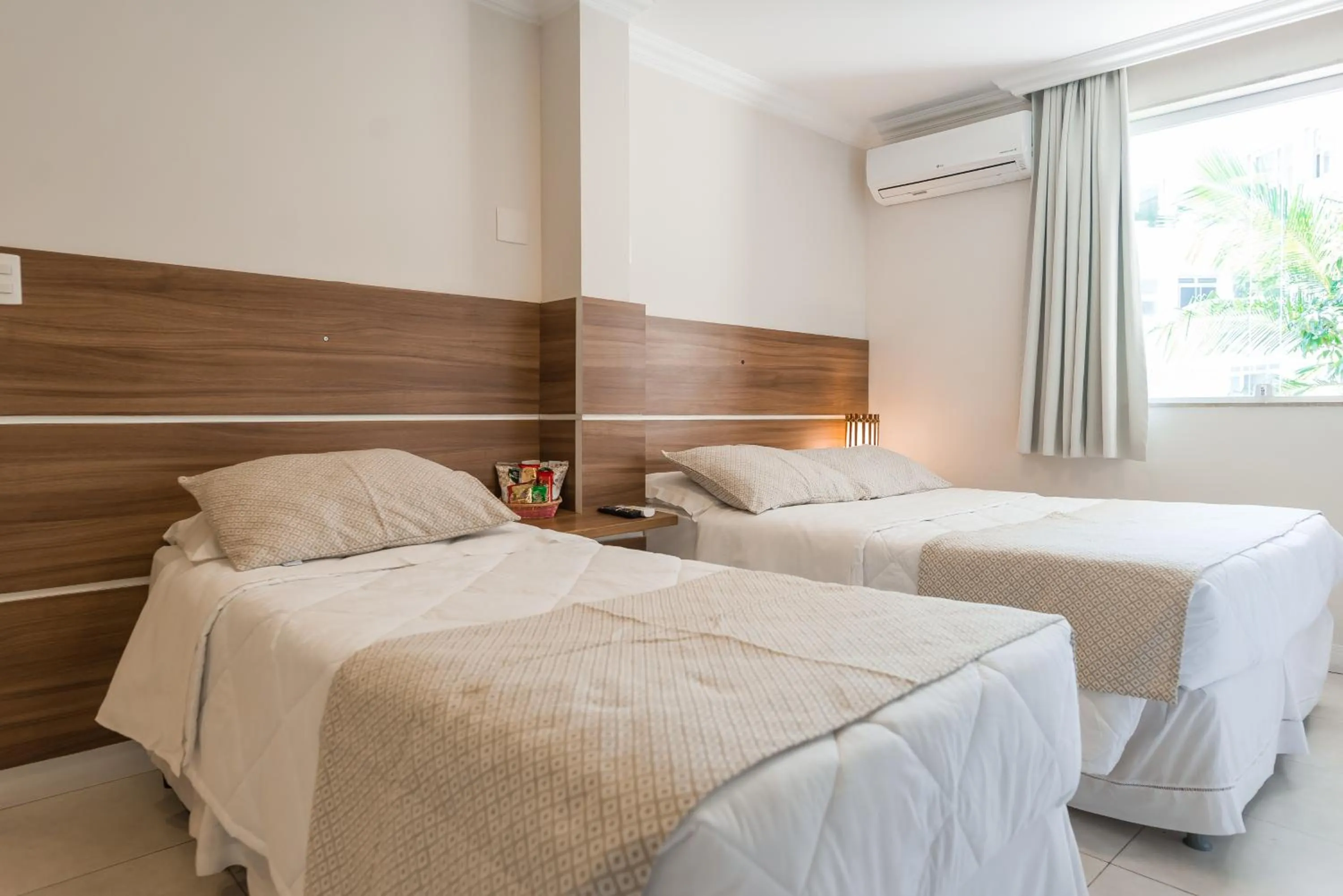 Bed in Hotel Serra Everest