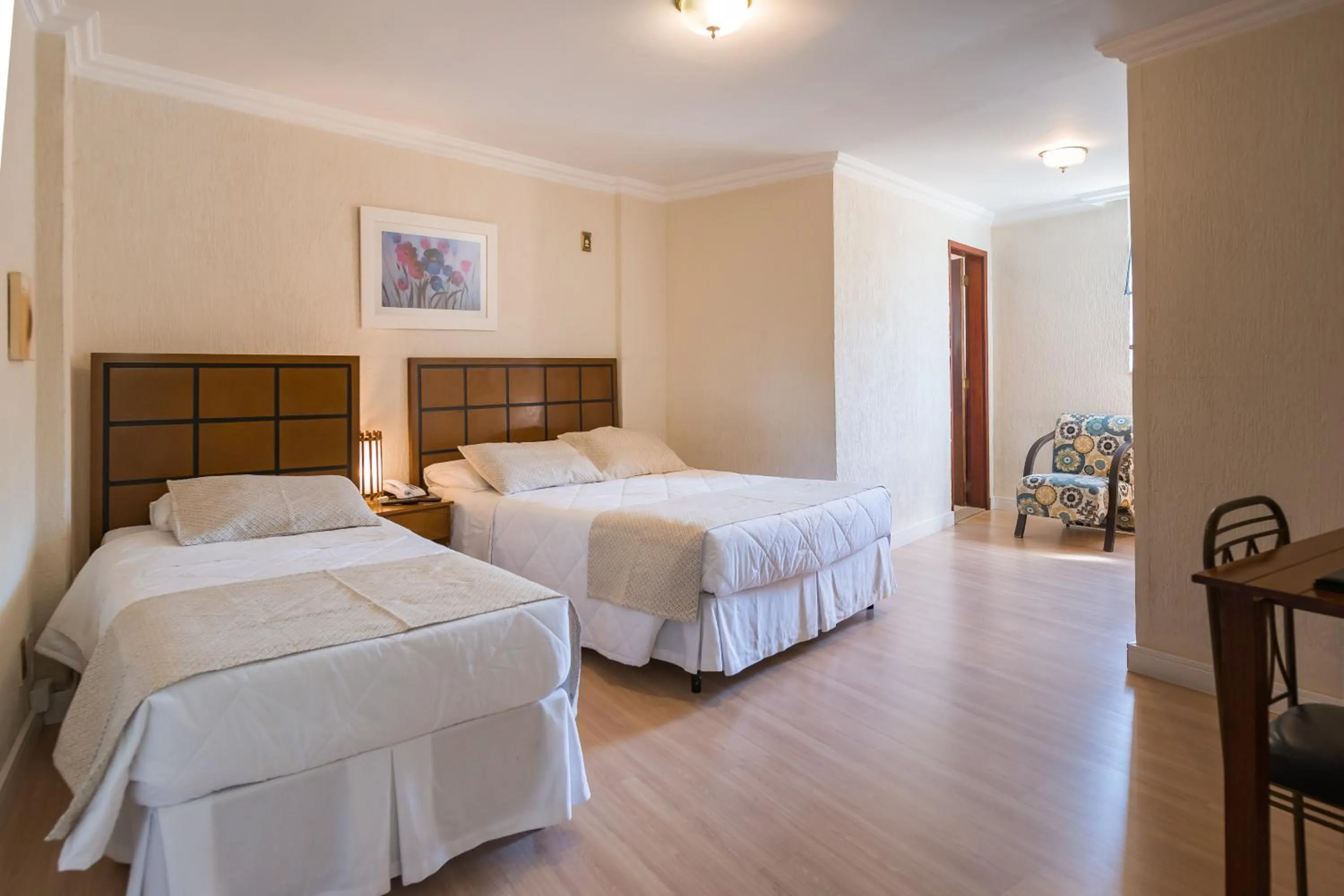 Bed in Hotel Serra Everest