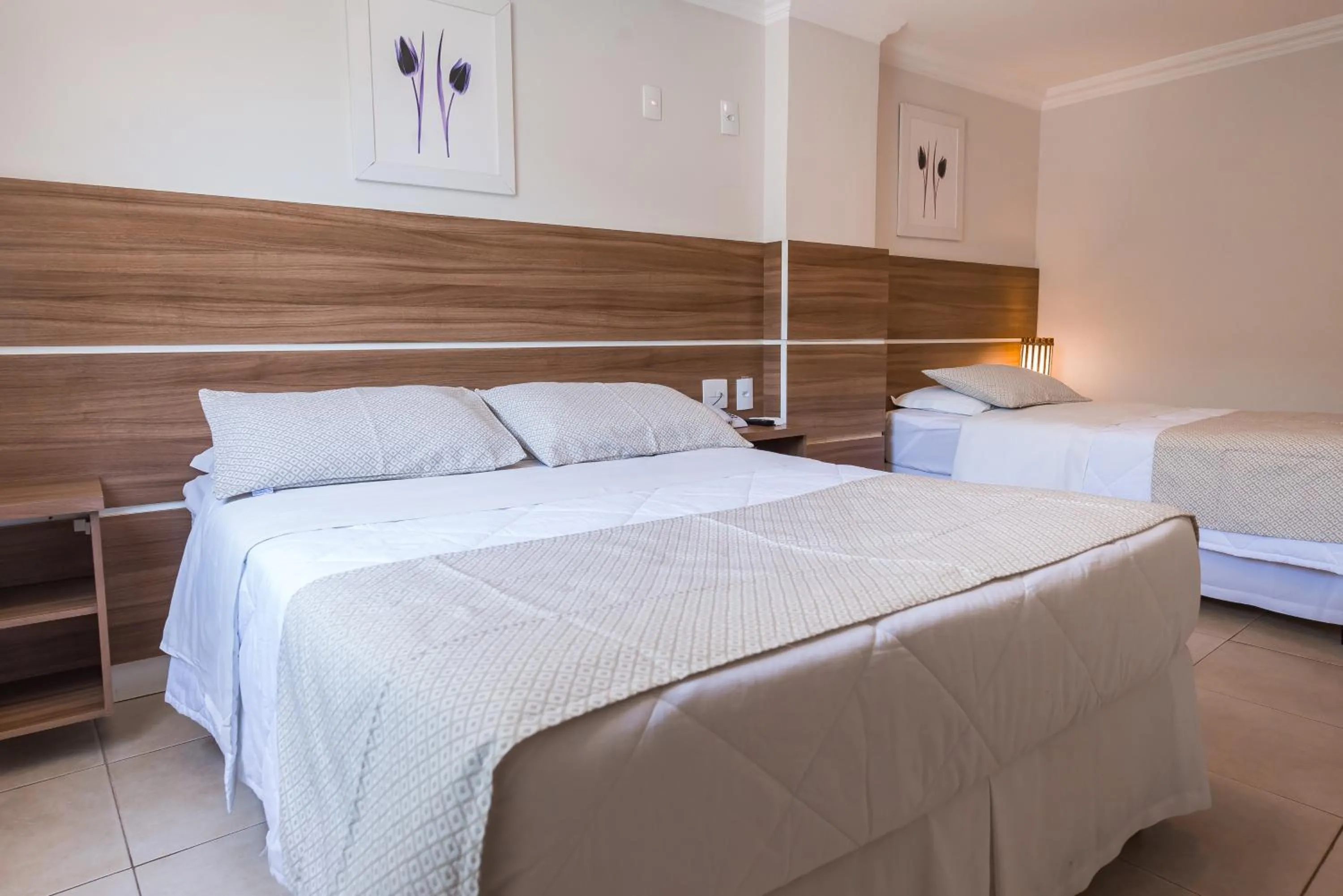 Bed in Hotel Serra Everest