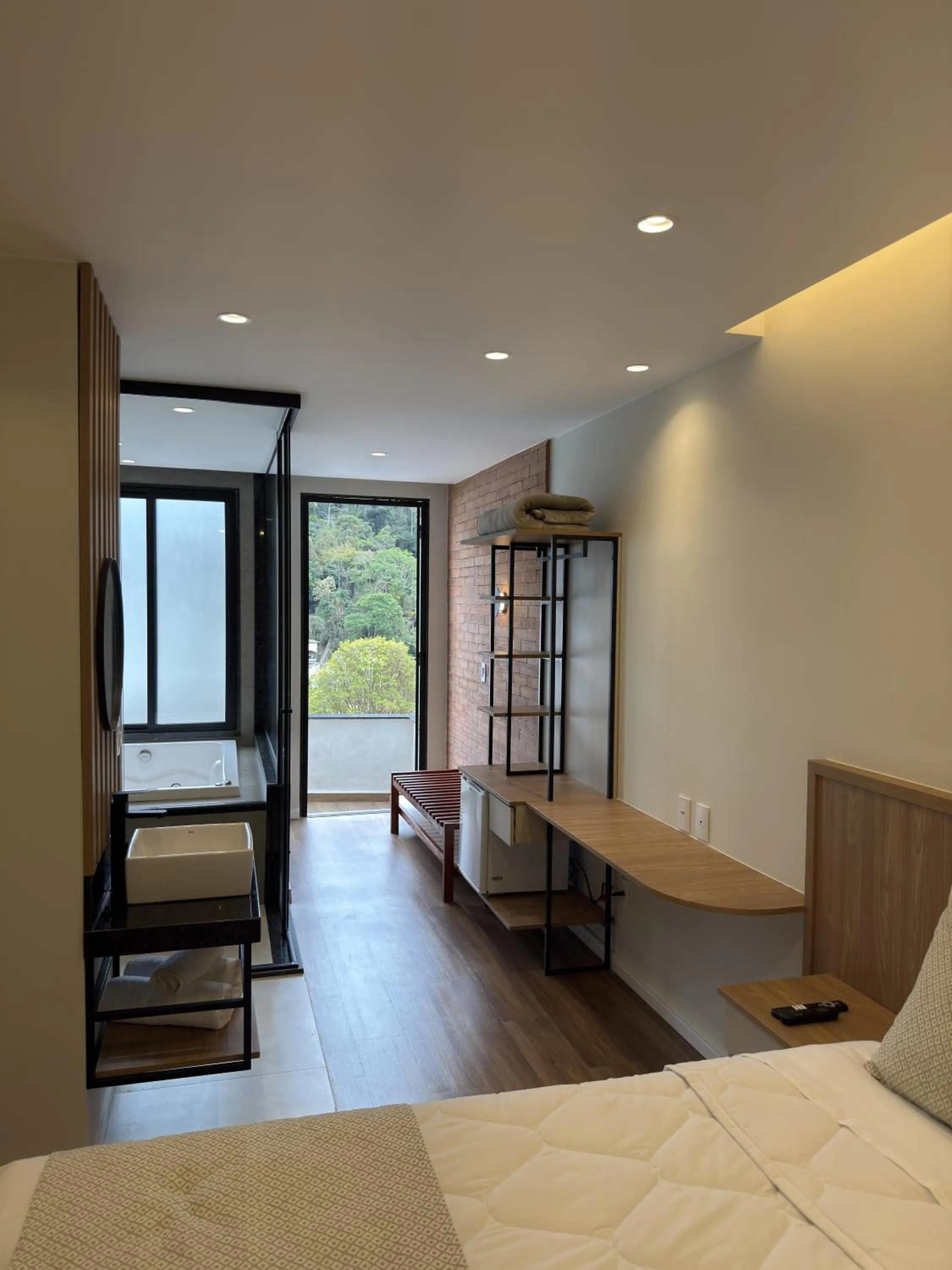 Bed in Hotel Serra Everest