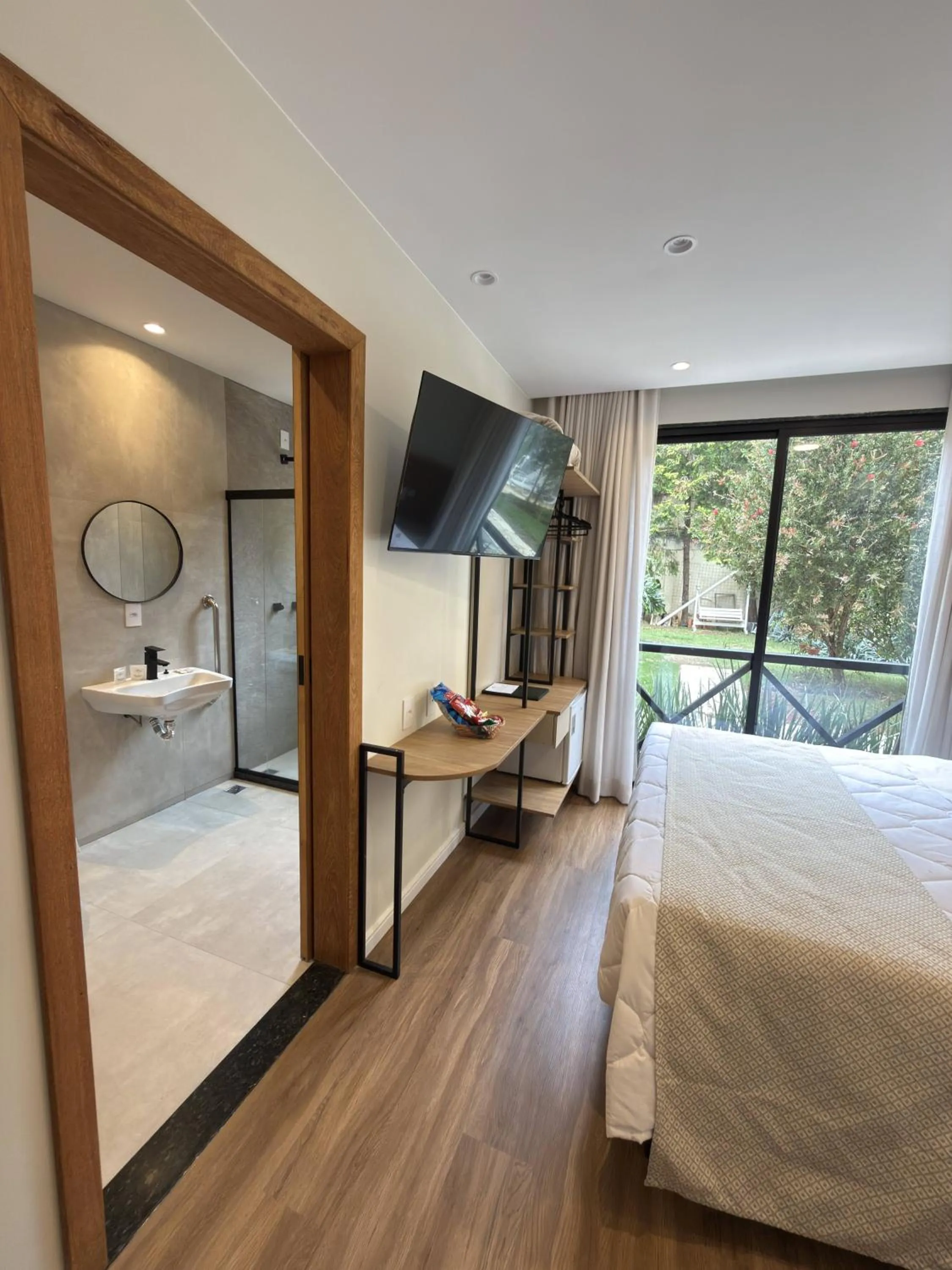 Bed in Hotel Serra Everest