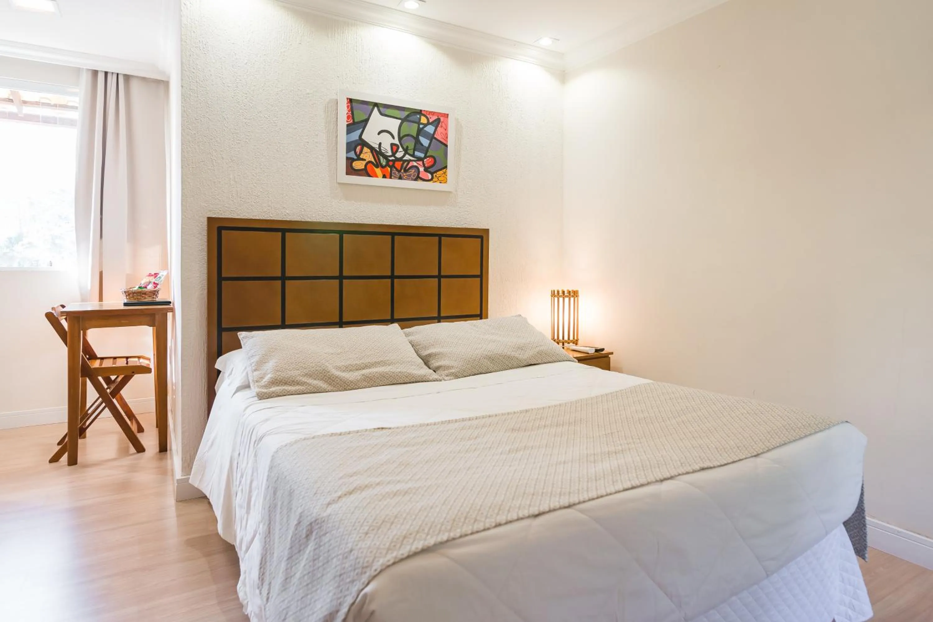 Bed in Hotel Serra Everest