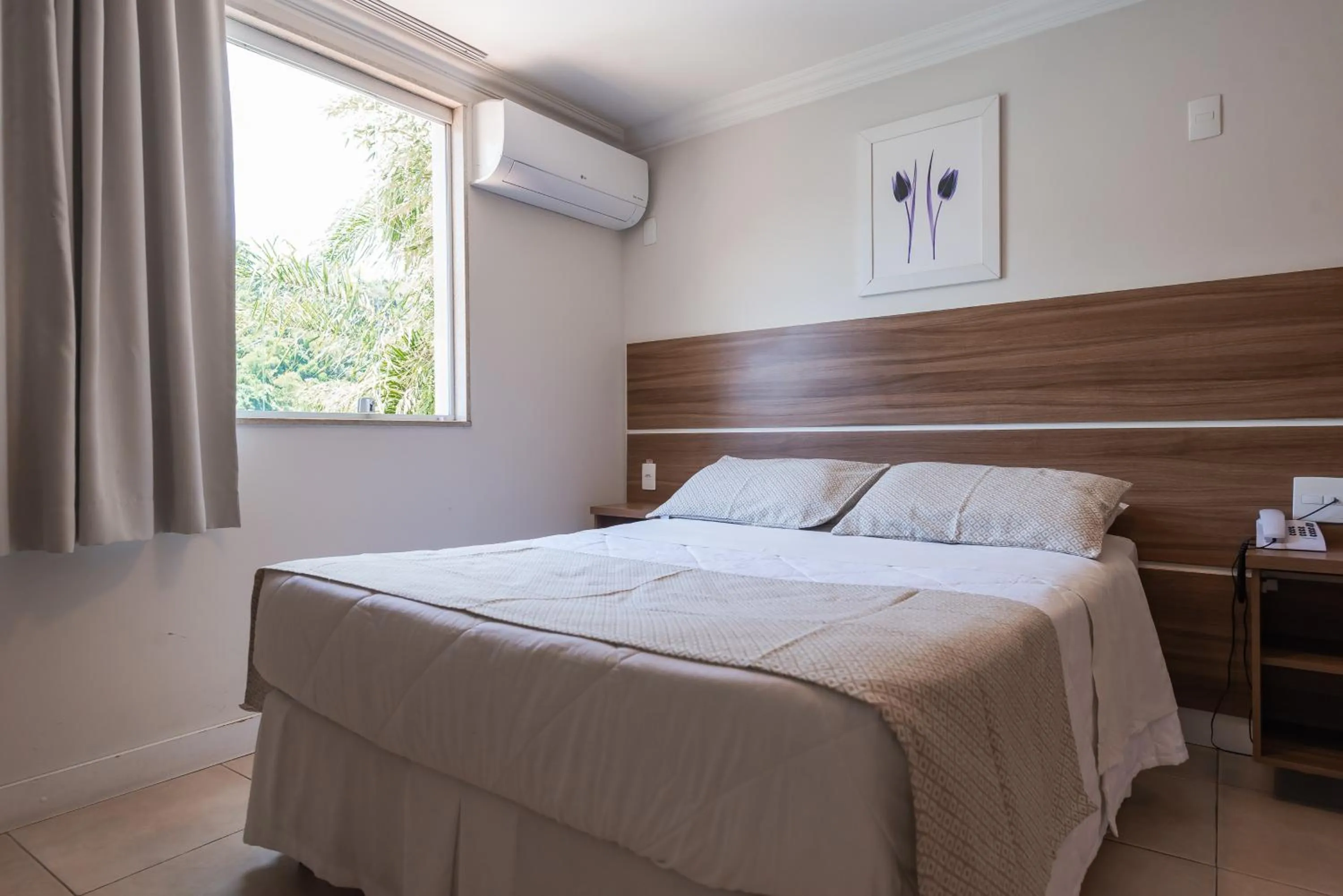 Bed in Hotel Serra Everest