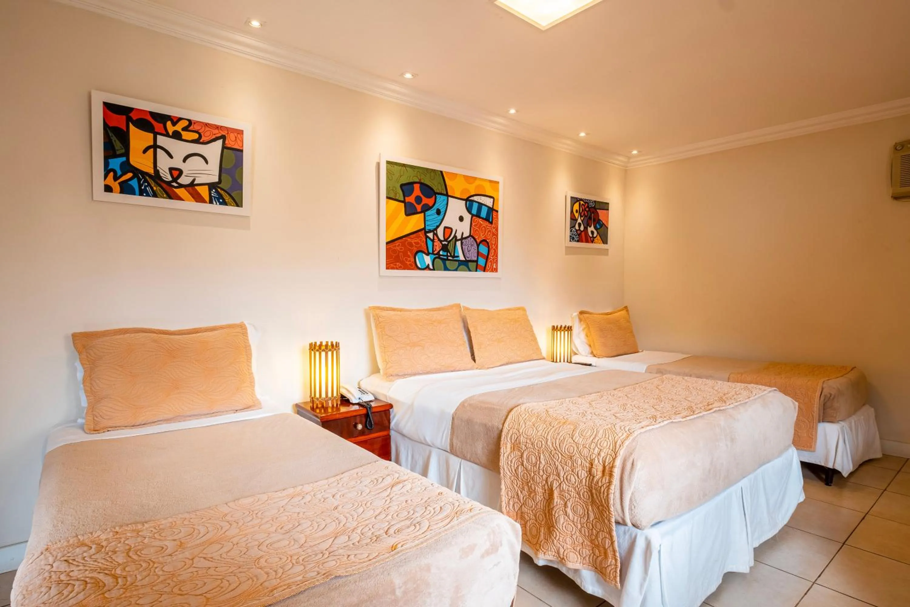 Bed in Hotel Serra Everest