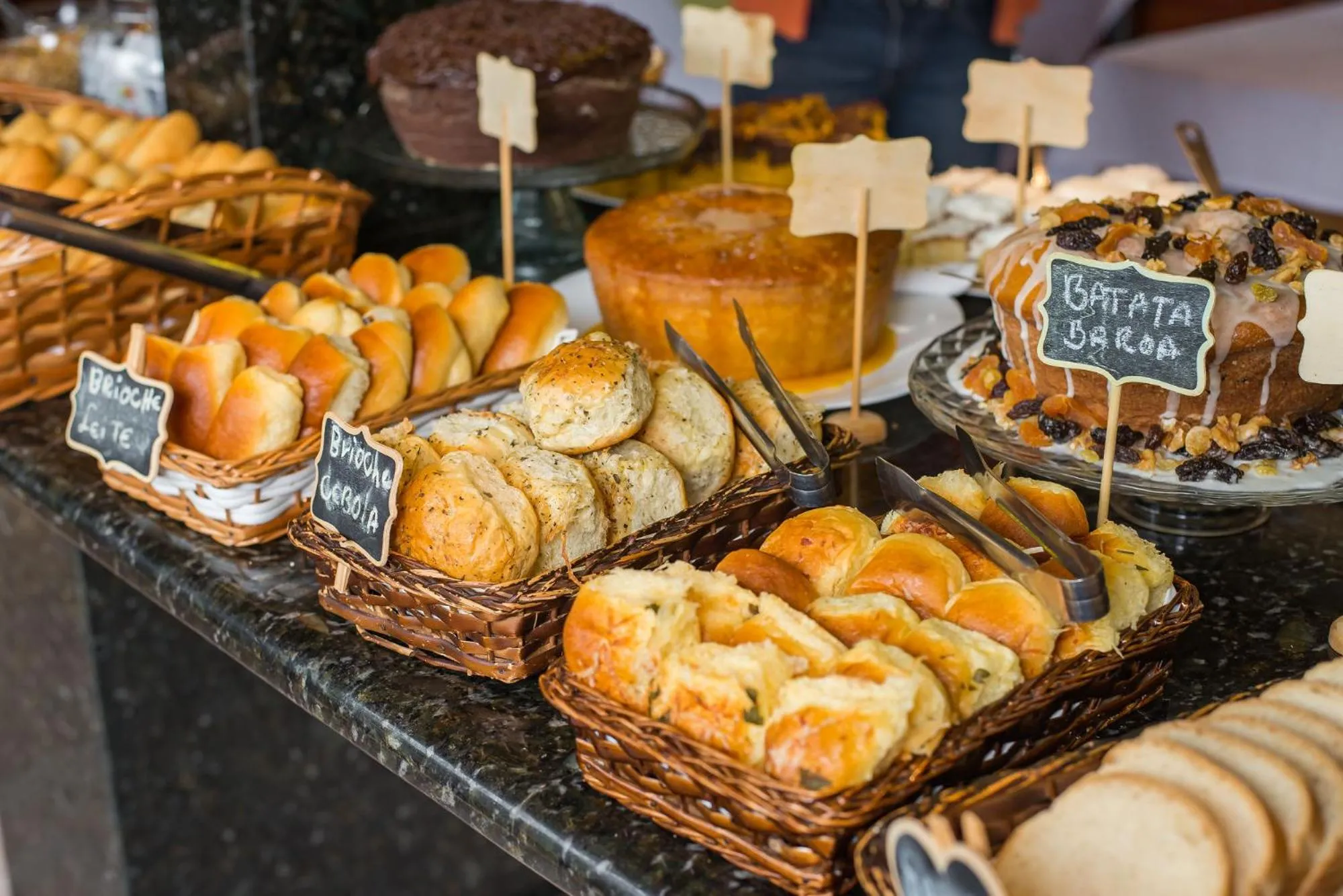 Buffet breakfast in Hotel Serra Everest
