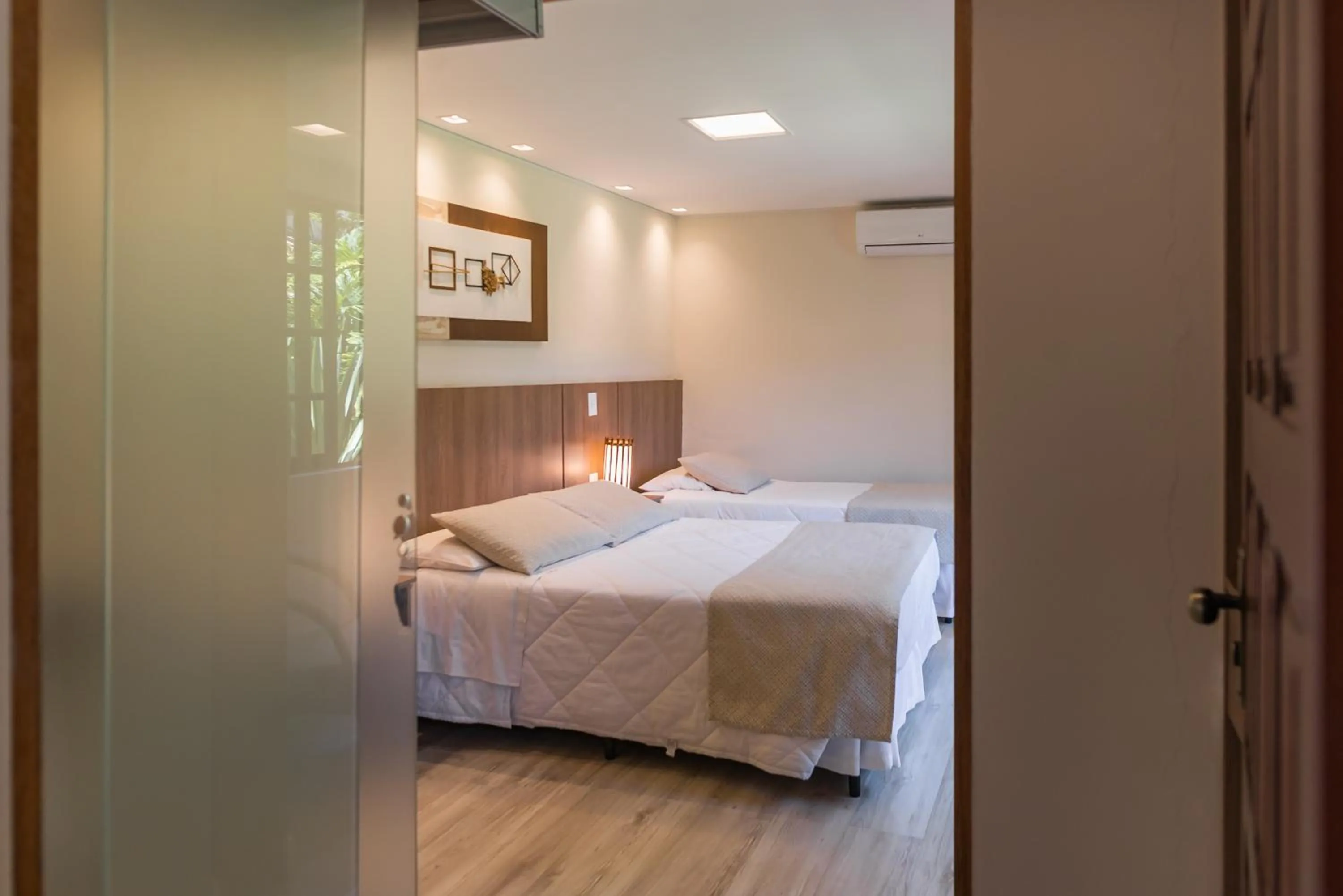 Bed in Hotel Serra Everest