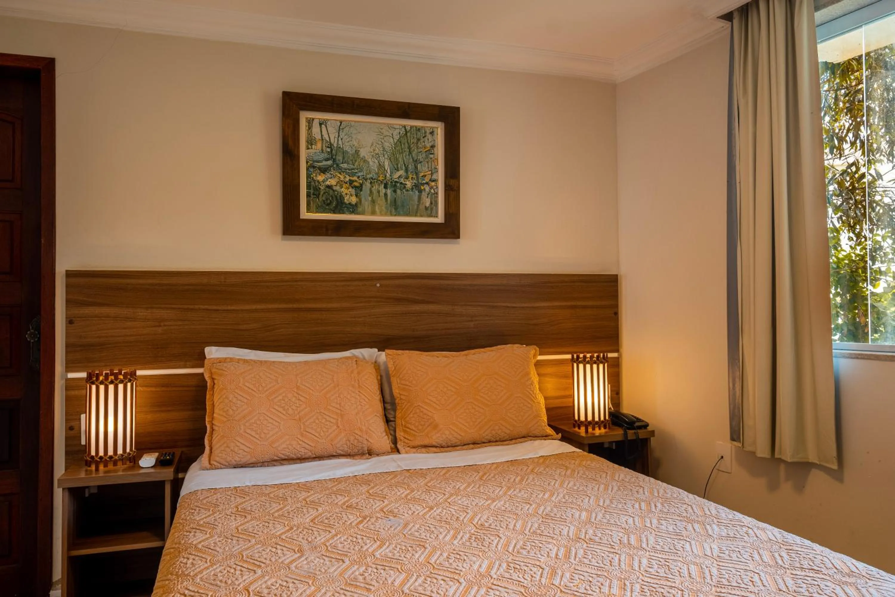 Bed in Hotel Serra Everest