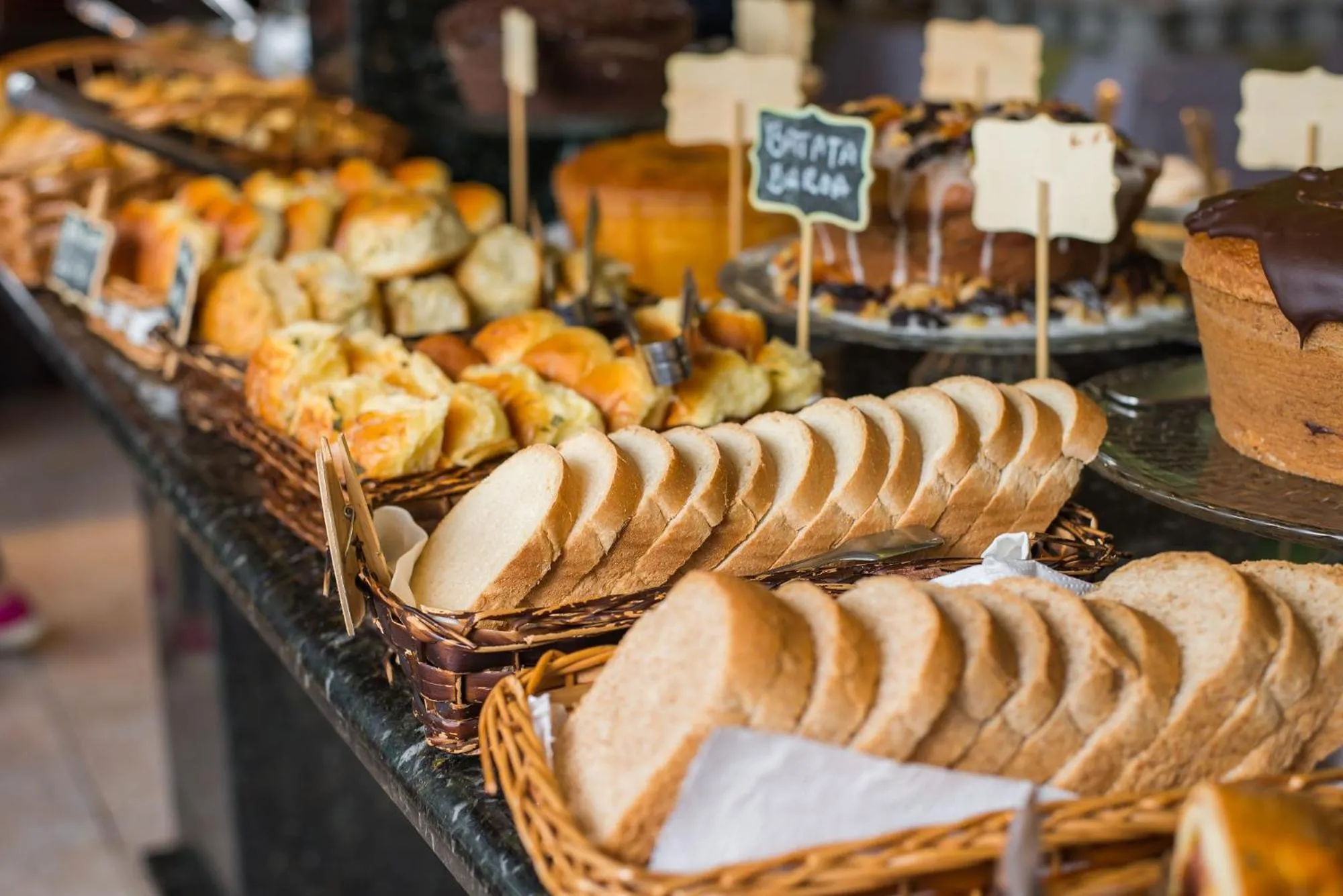 Buffet breakfast in Hotel Serra Everest