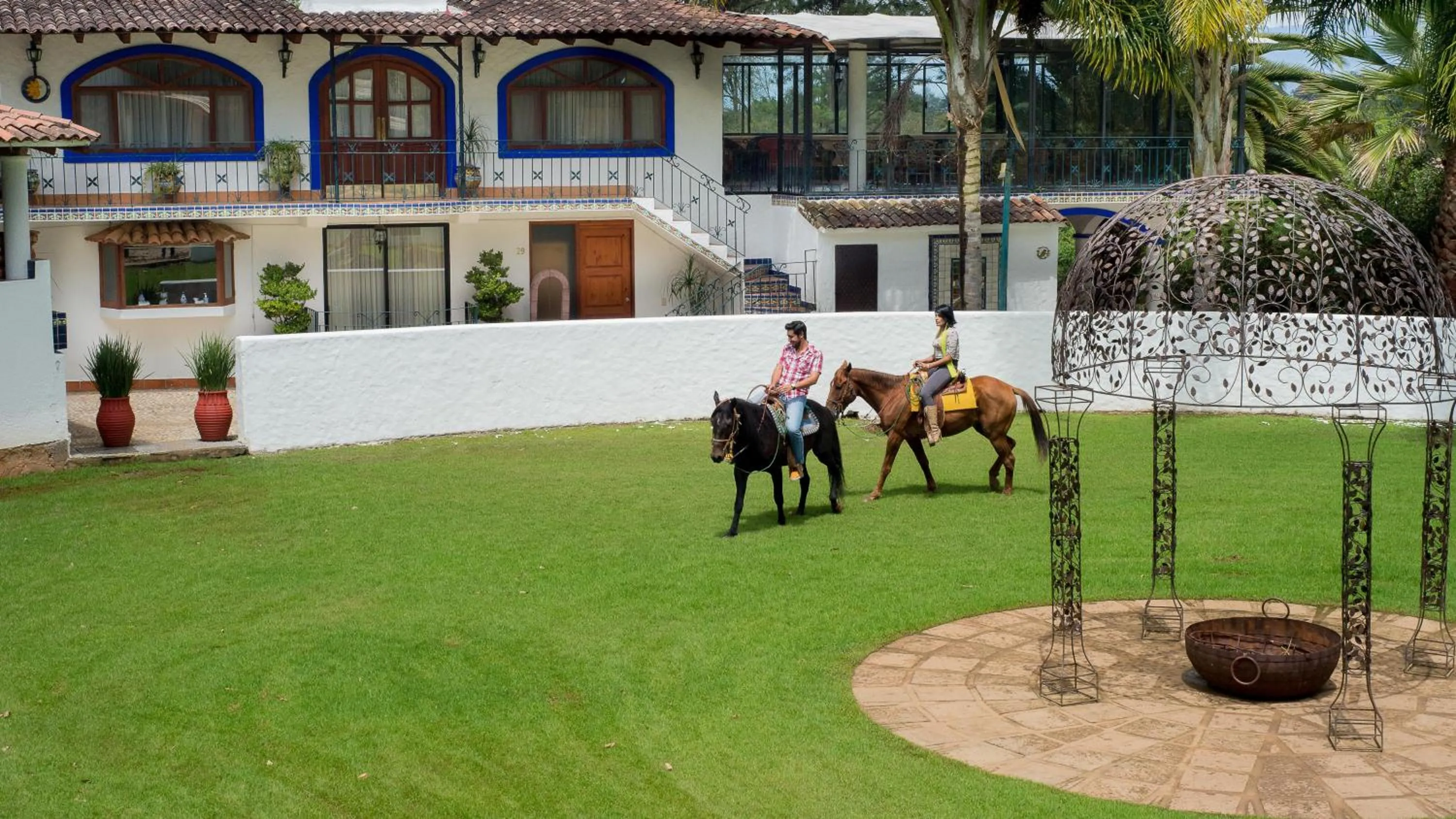 Garden in Hotel El Rebozo