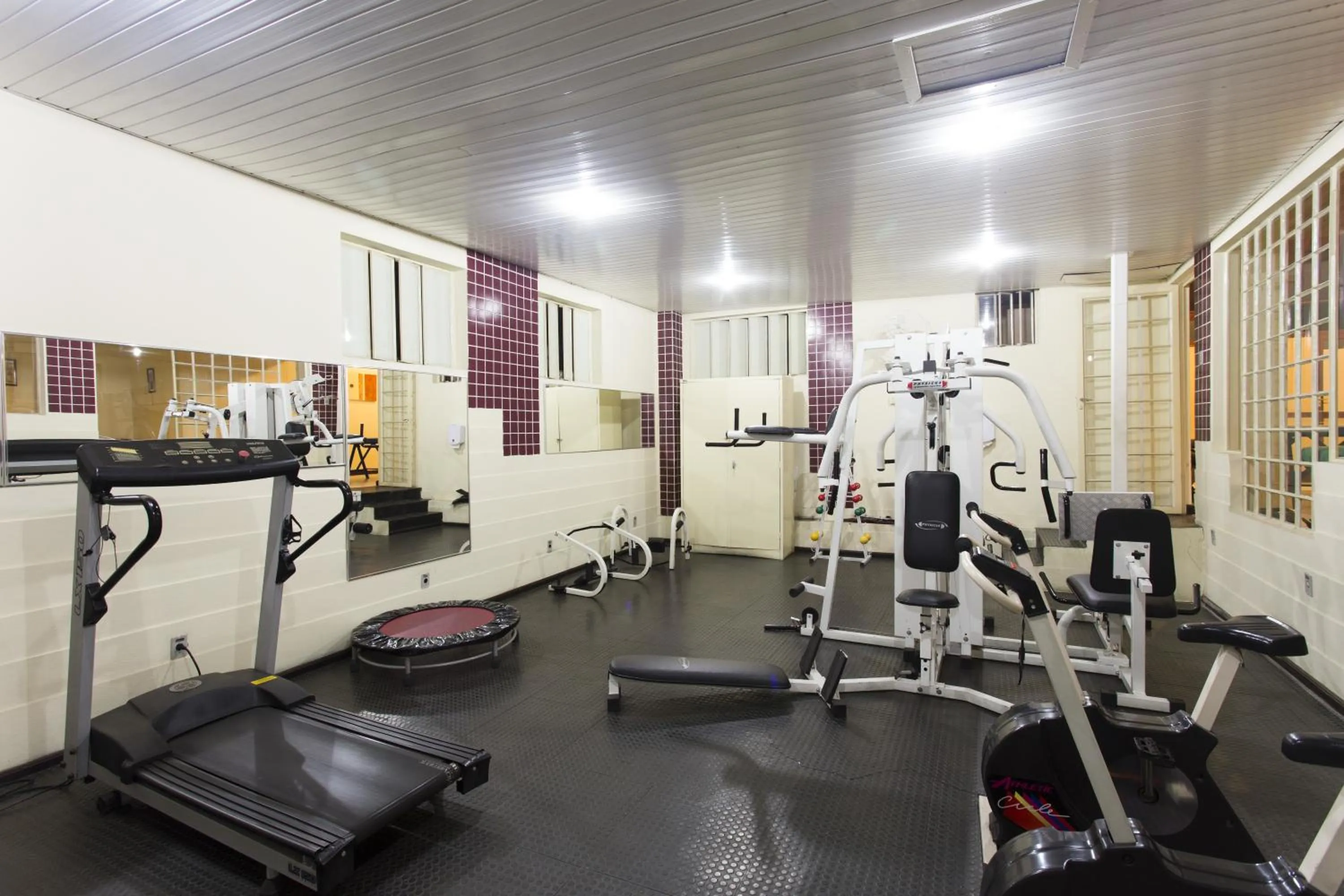 Fitness centre/facilities in Hotel Lopes Caxambu