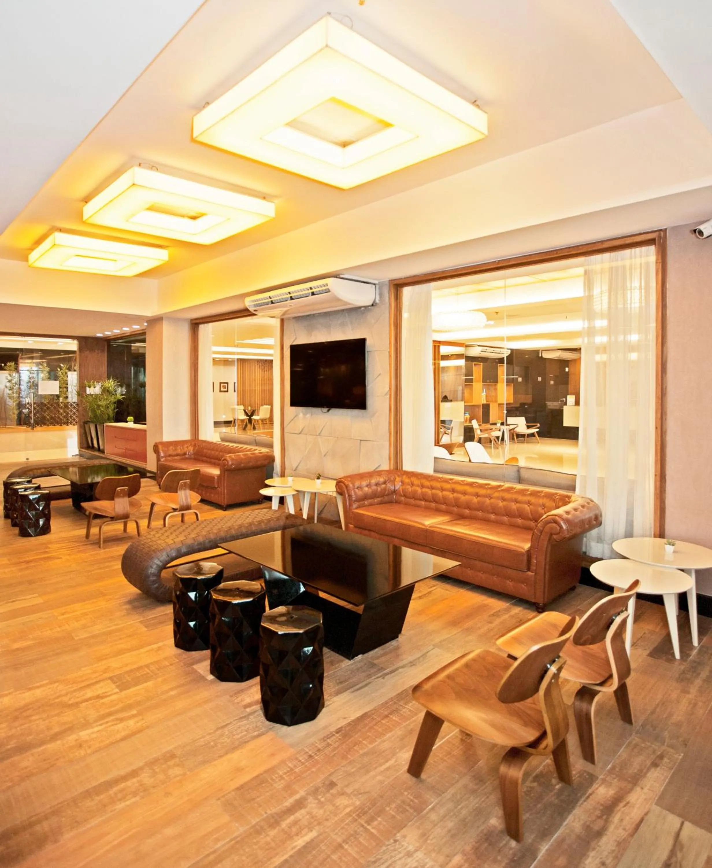 Lobby or reception in Paradiso Macae Hotel