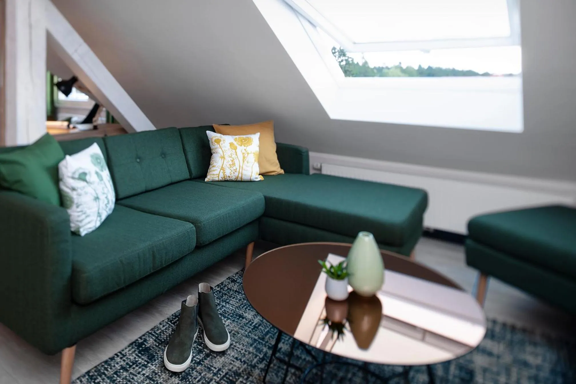 Living room in Berg und Tal Hotel & Apartments