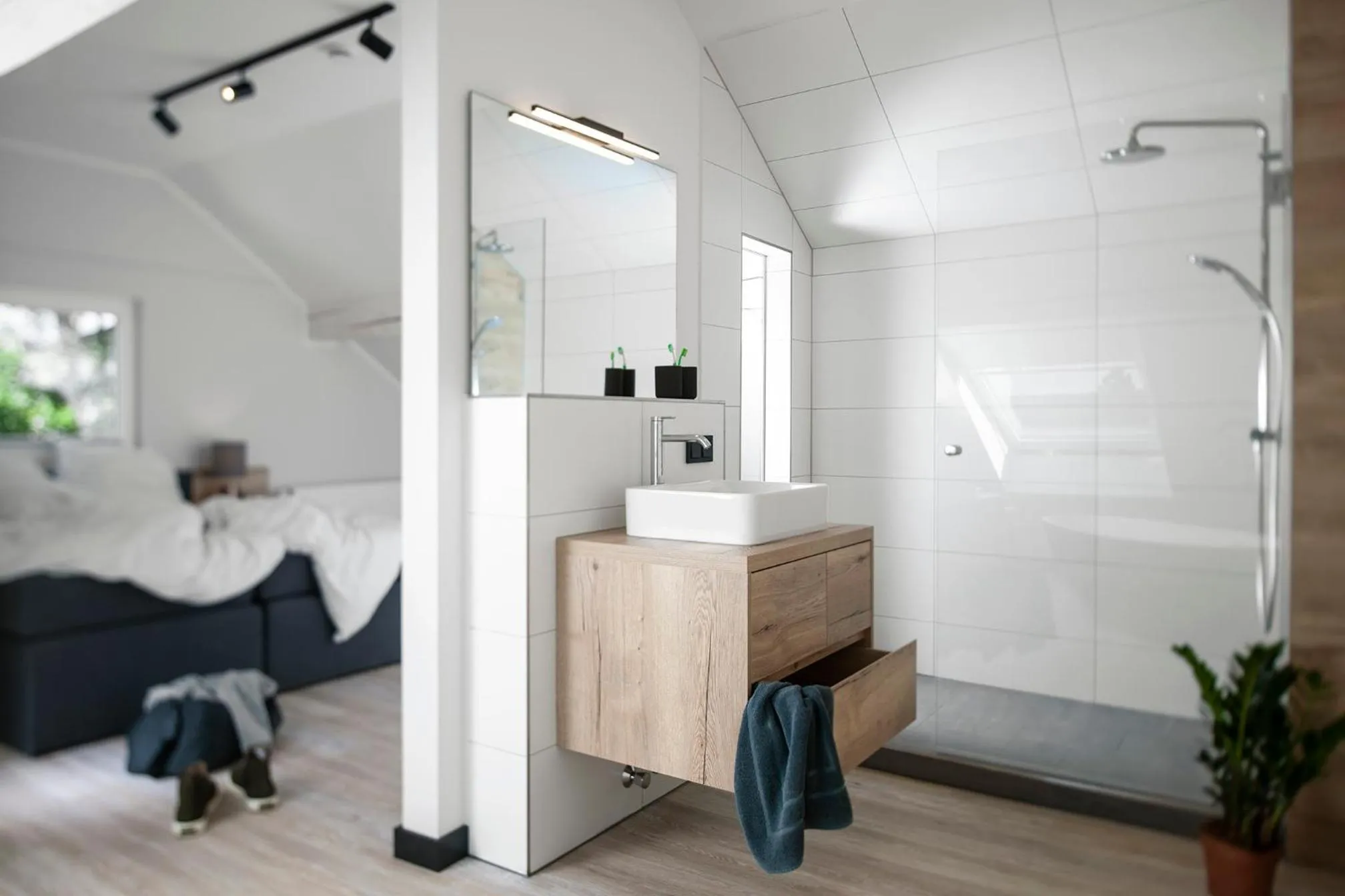 Bathroom in Berg und Tal Hotel & Apartments