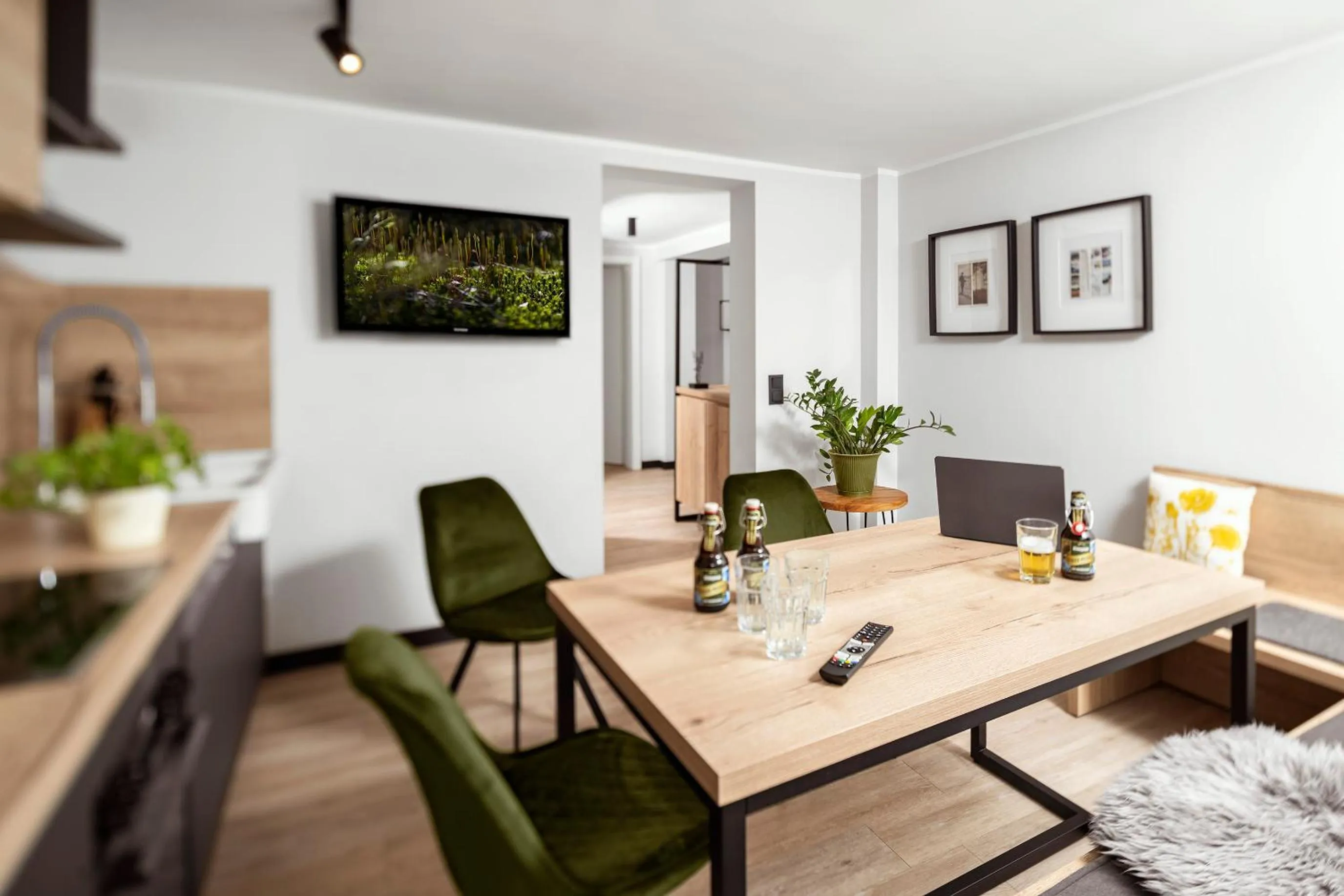 kitchen in Berg und Tal Hotel & Apartments