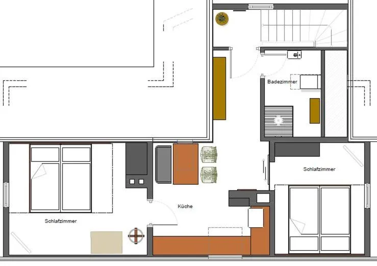 Floor plan in Berg und Tal Hotel & Apartments