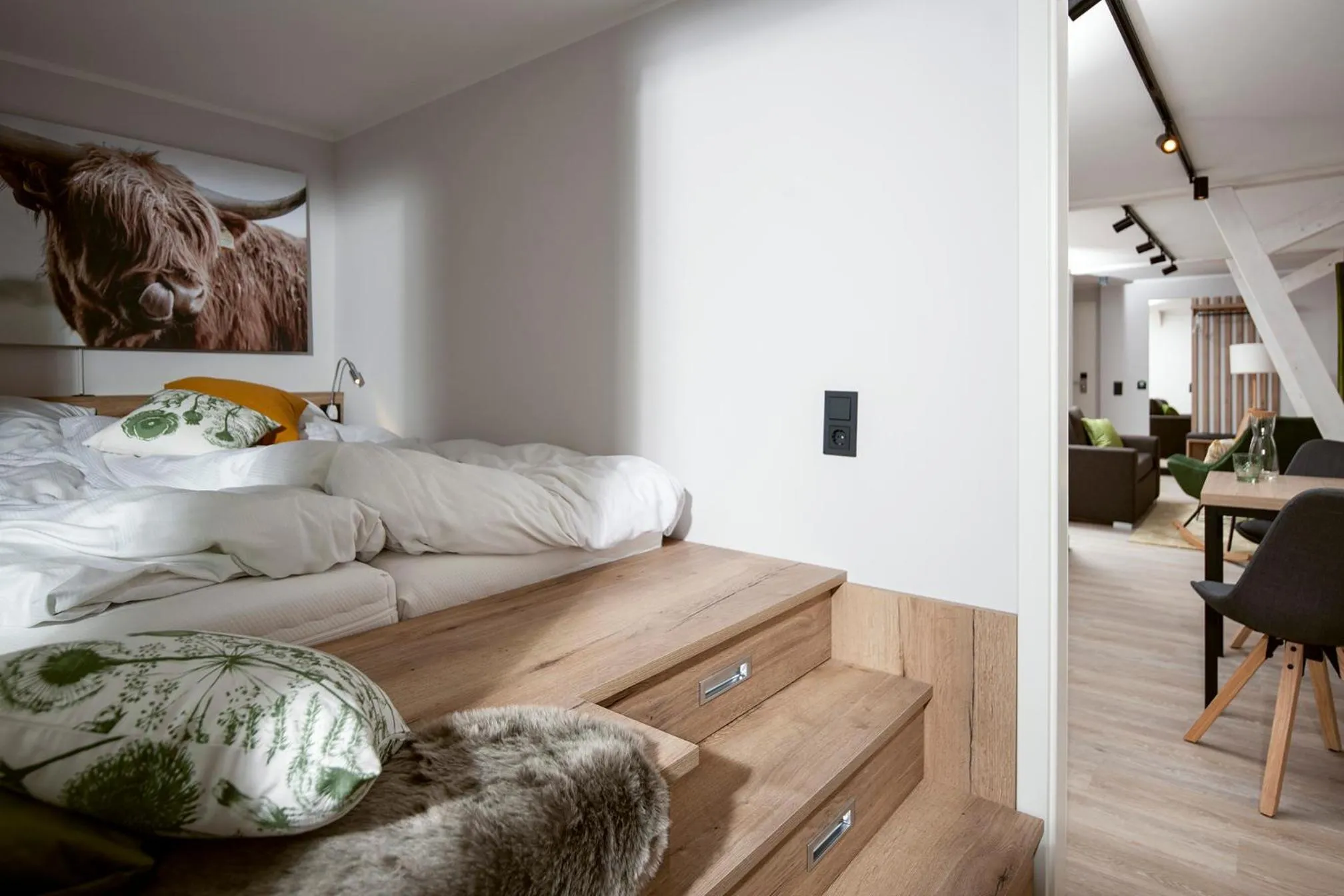 Bedroom, Bed in Berg und Tal Hotel & Apartments