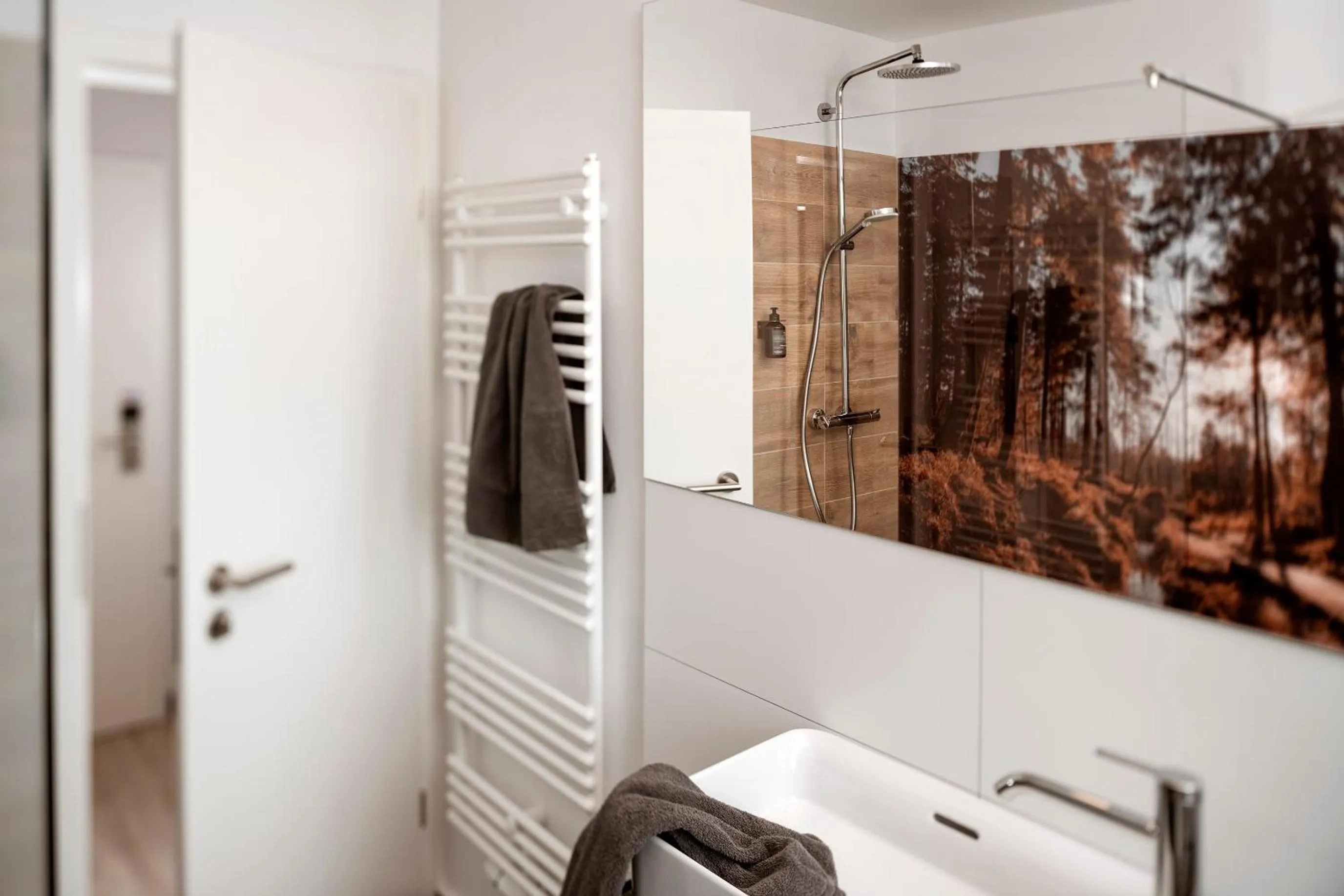 Bathroom in Berg und Tal Hotel & Apartments