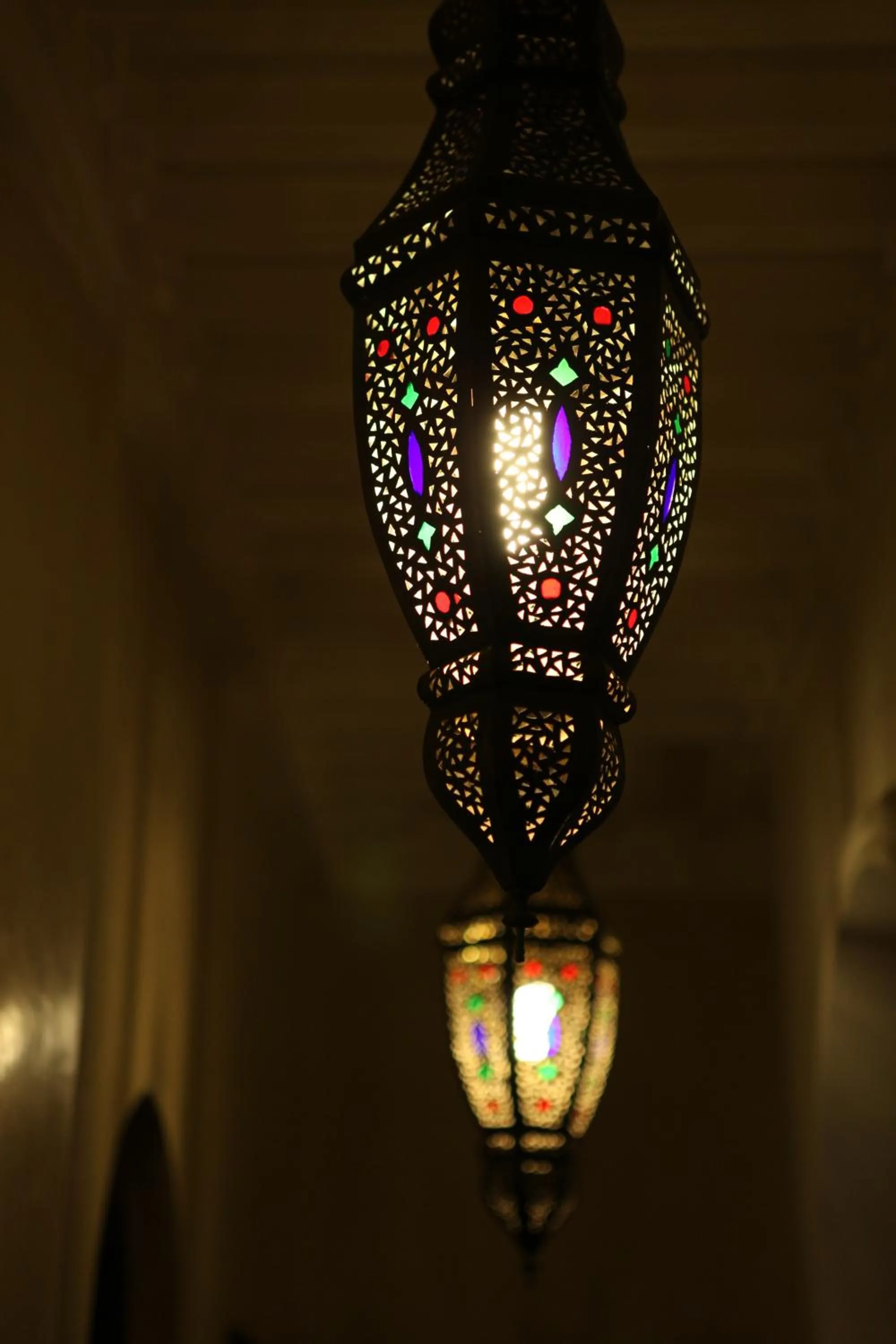 Decorative detail in Riad L'Emir