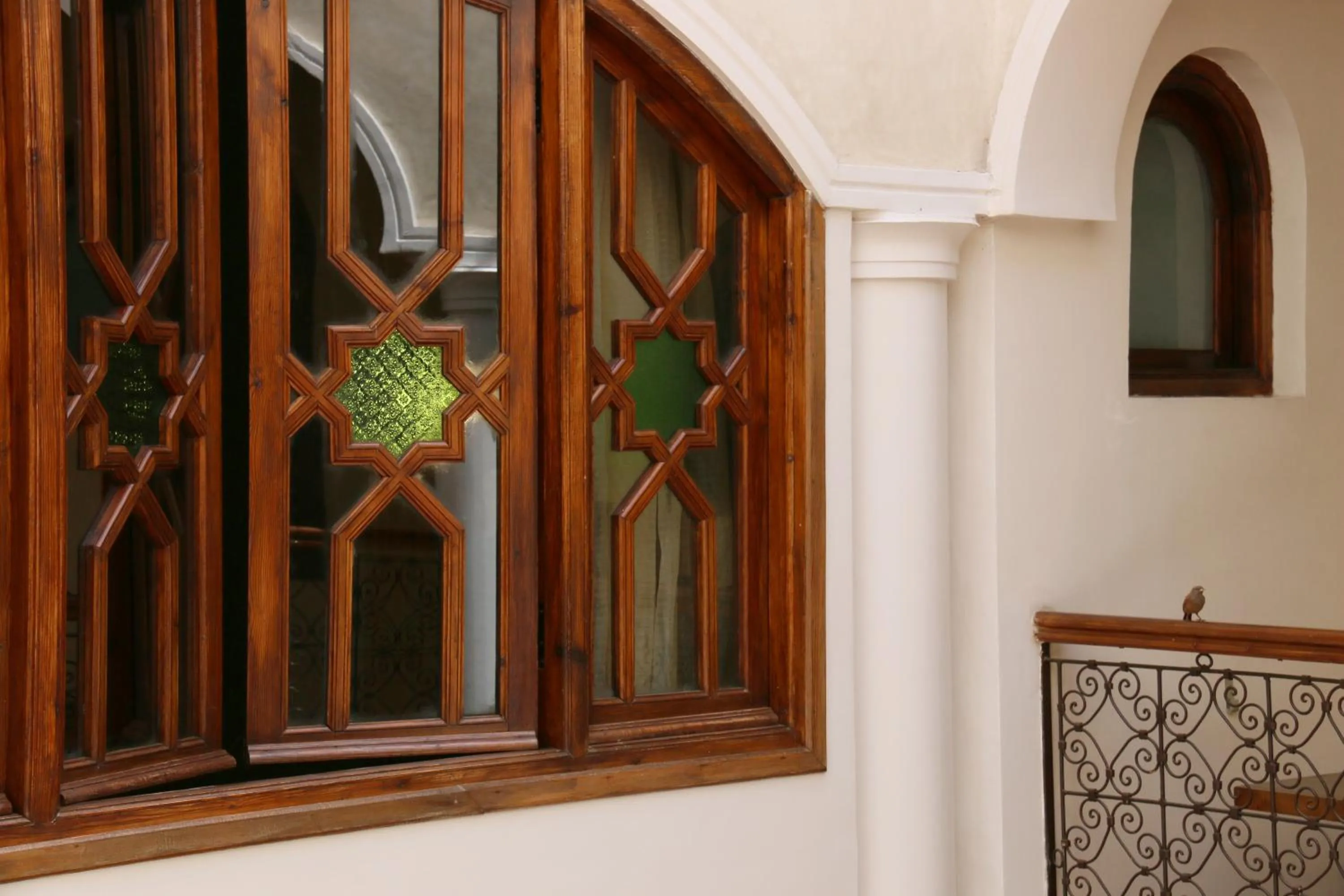 Decorative detail in Riad L'Emir