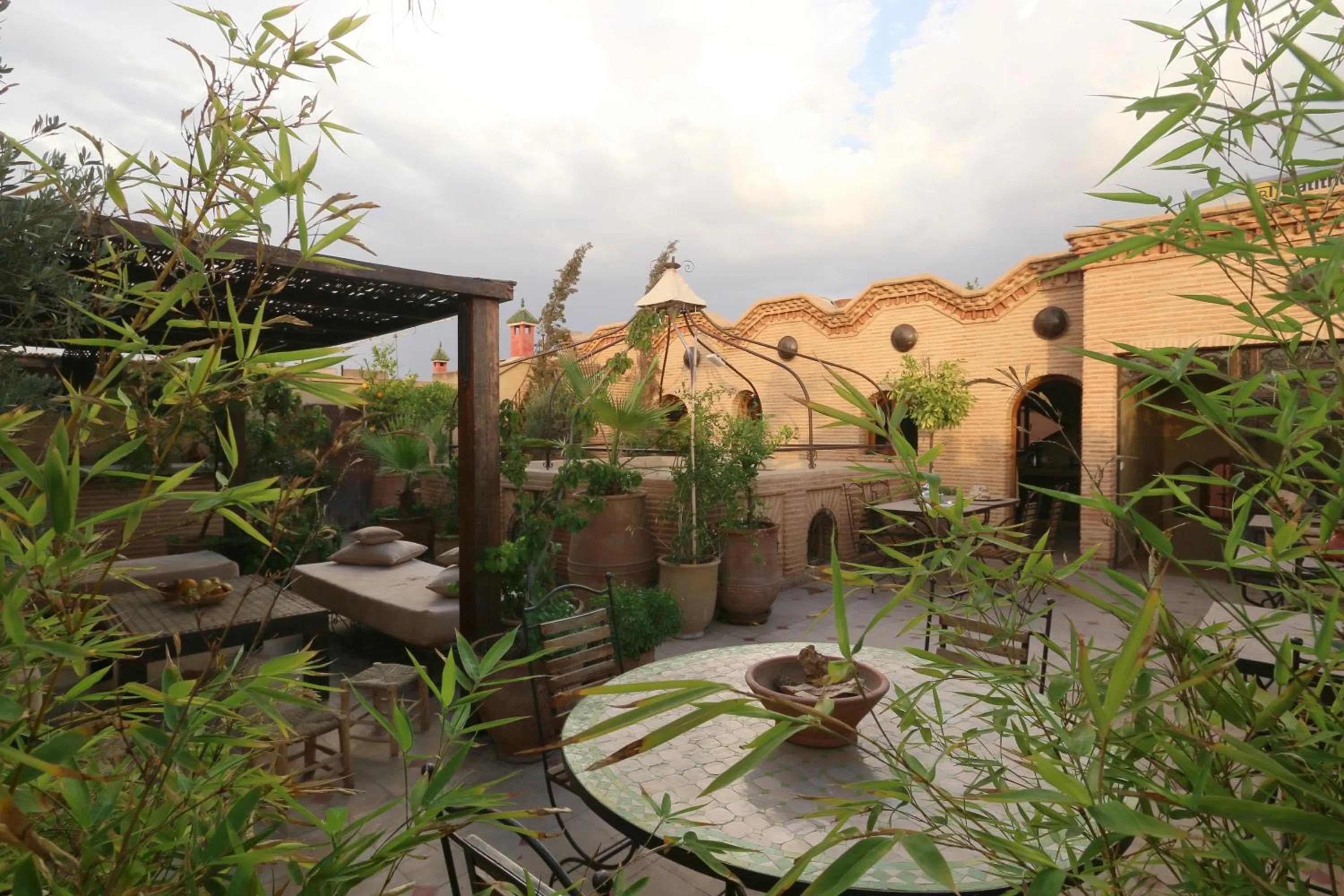 Patio in Riad L'Emir
