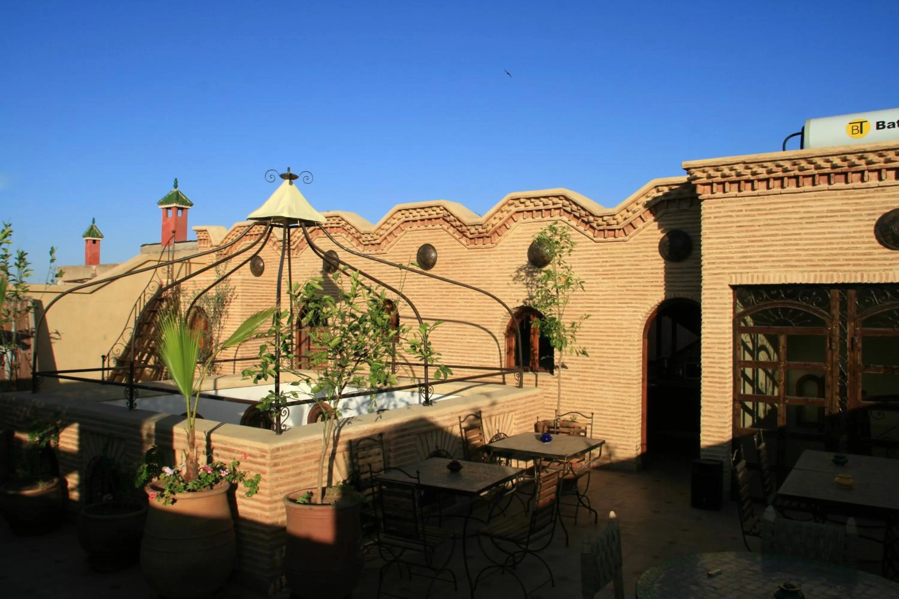 Balcony/Terrace in Riad L'Emir