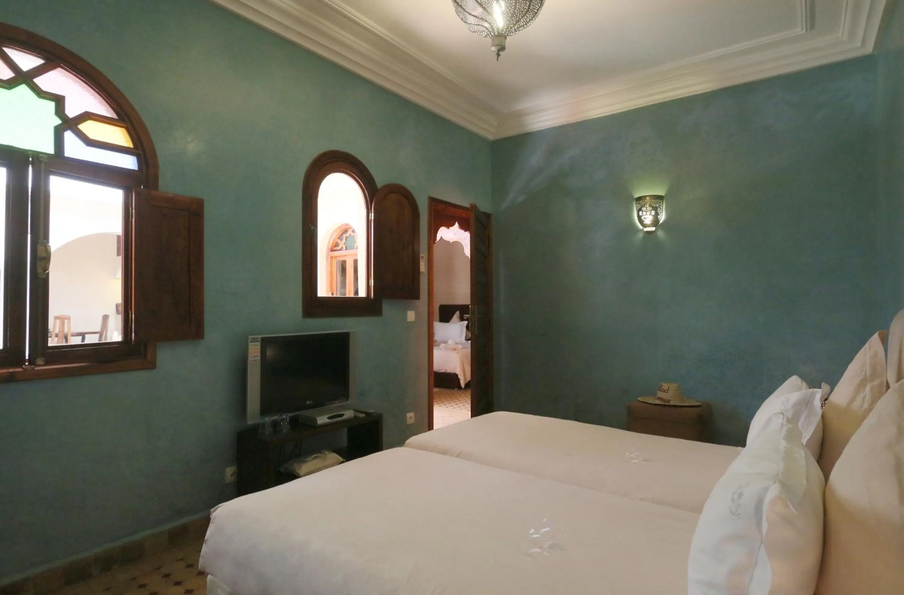 Bedroom, Bed in Riad L'Emir