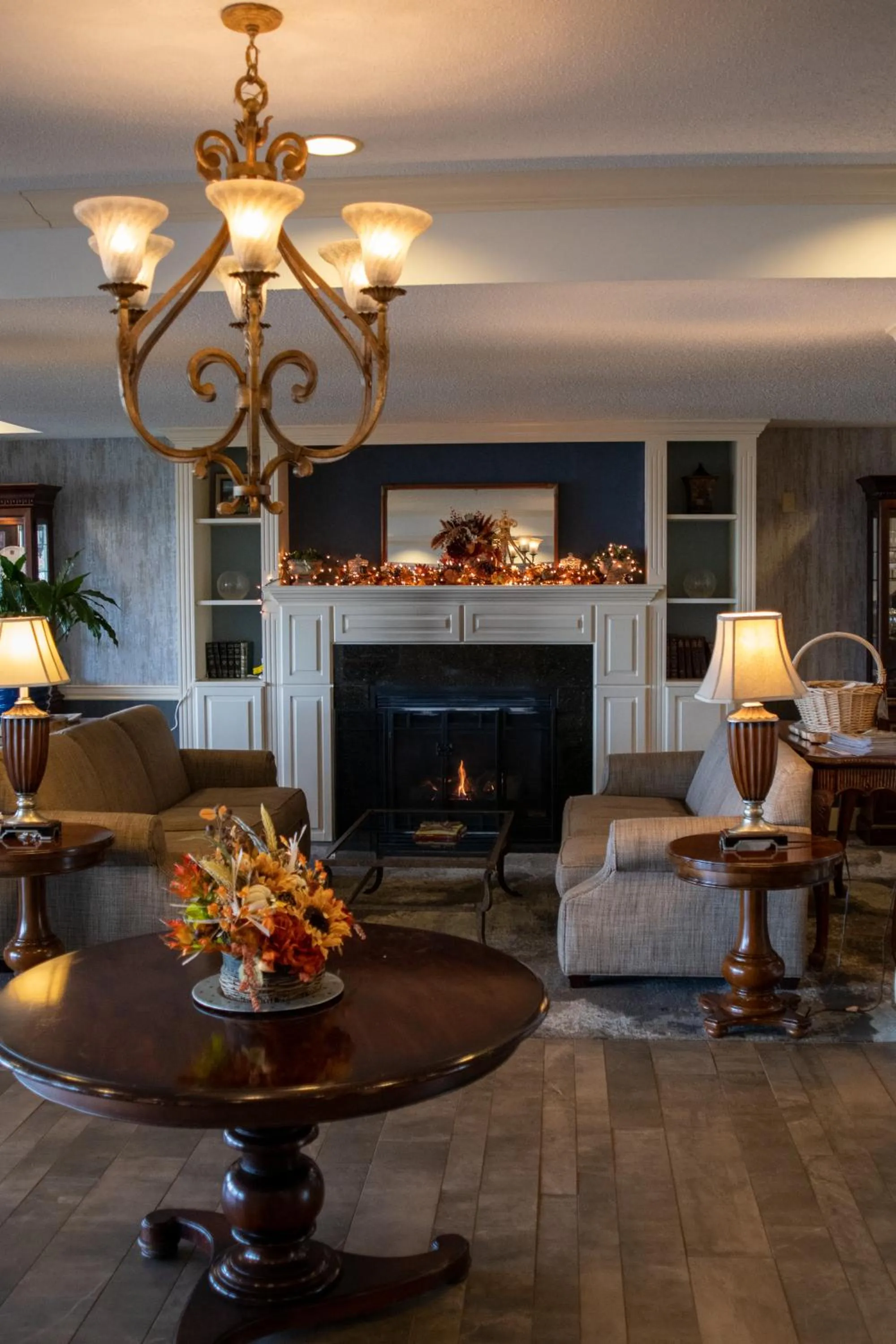 Lobby or reception in Fort William Henry Hotel