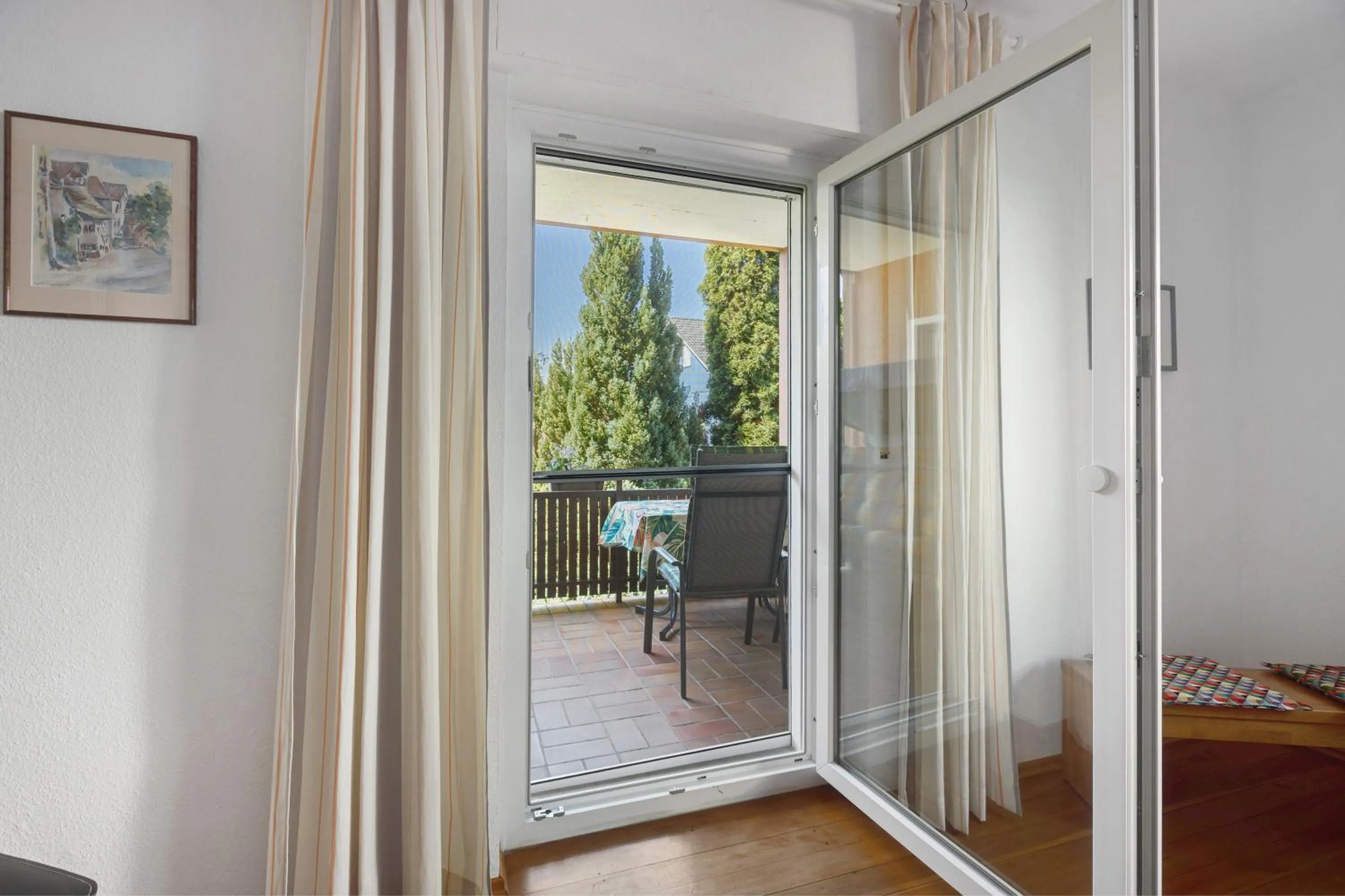 Living room in Ferienwohnung Kleeblatt