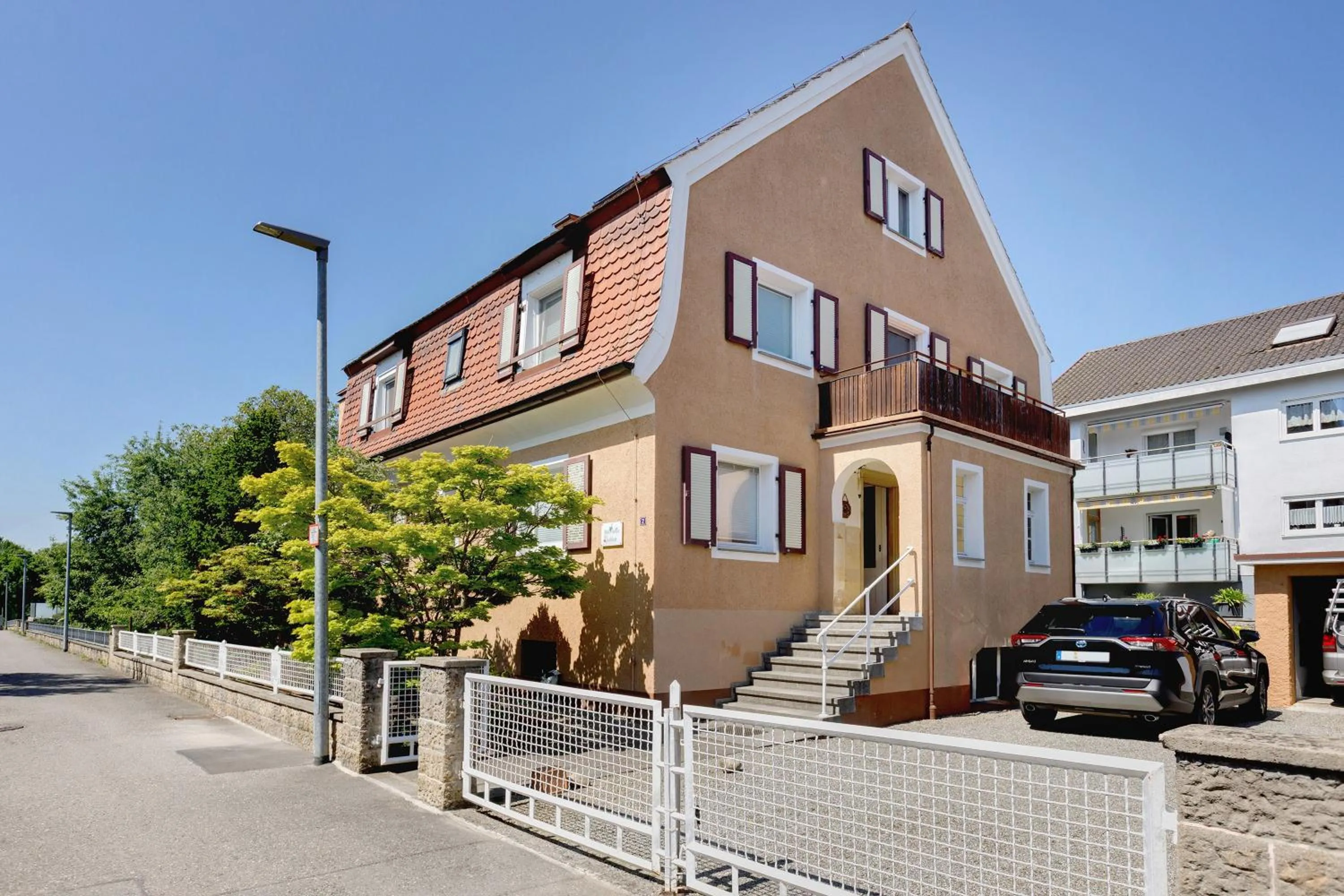 Property building in Ferienwohnung Kleeblatt