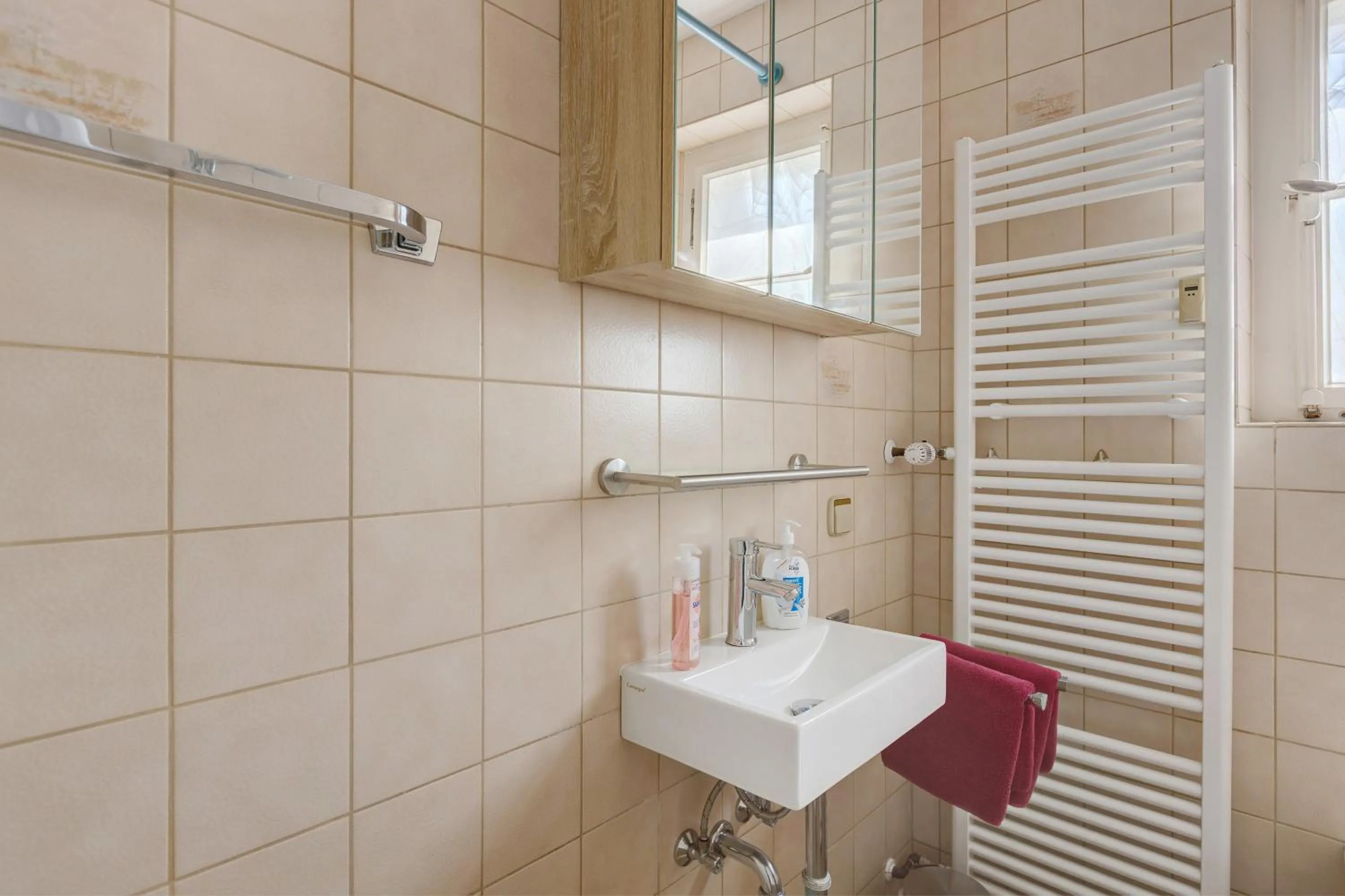 Bathroom in Ferienwohnung Kleeblatt