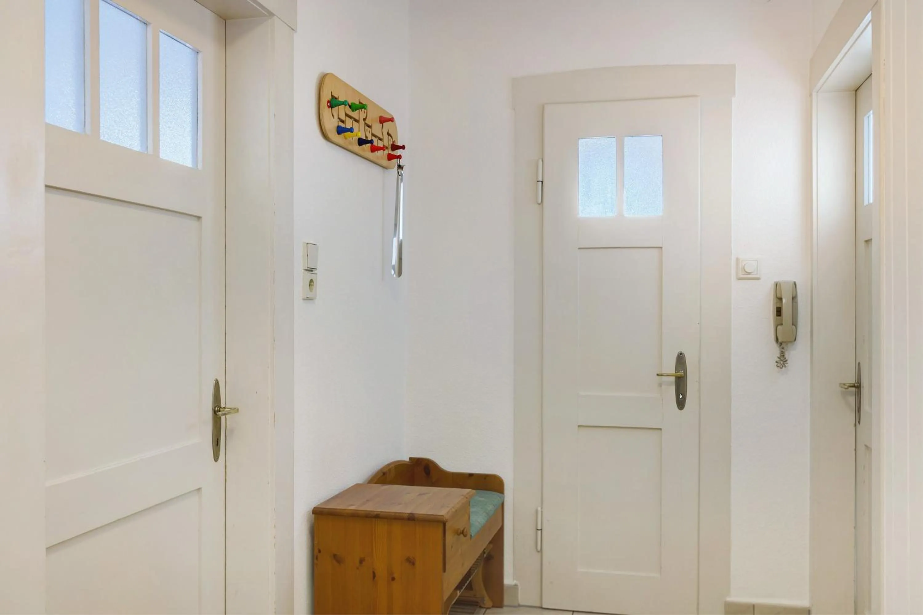 Living room in Ferienwohnung Kleeblatt