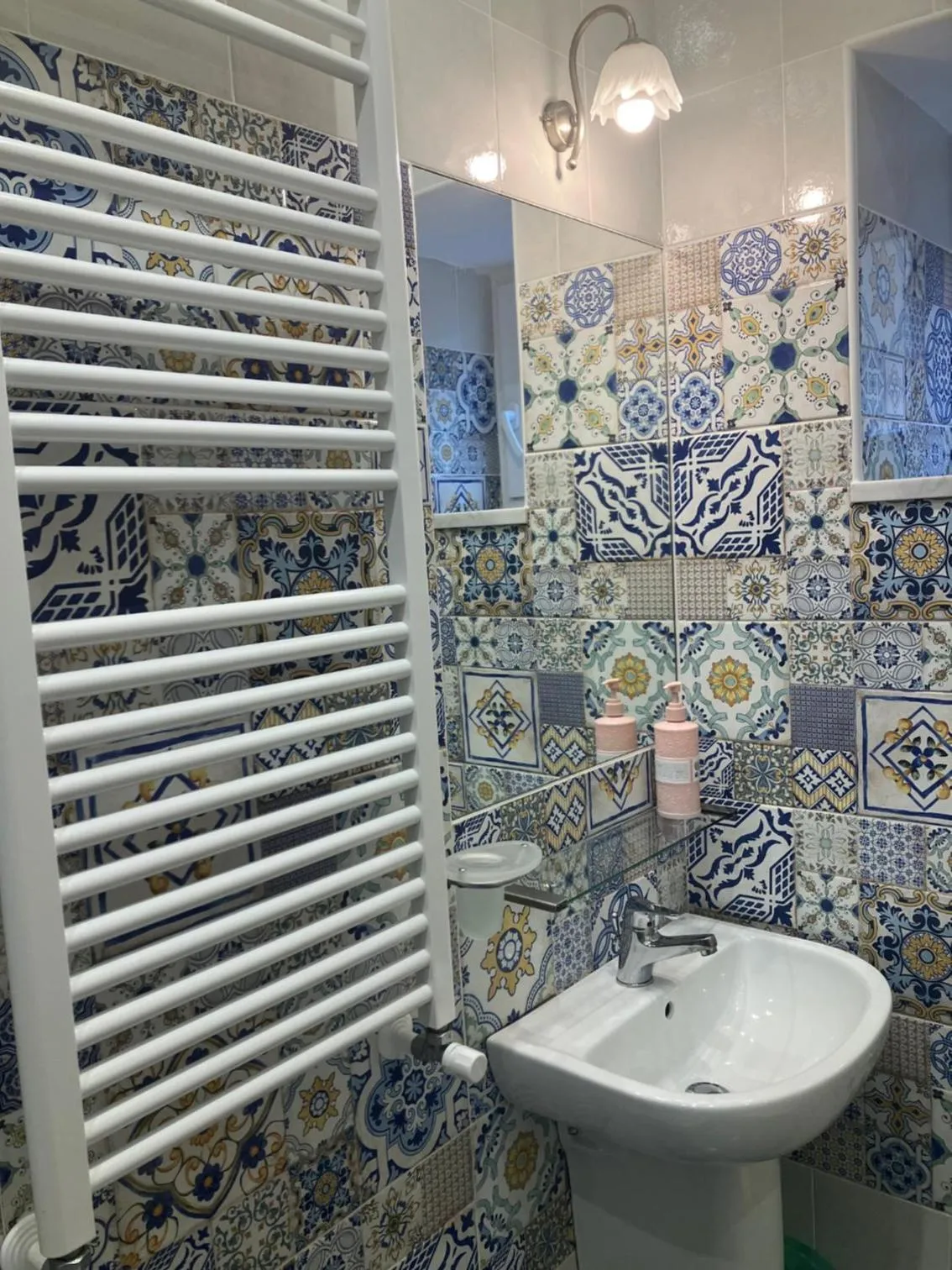 Bathroom in Albergo Oasi