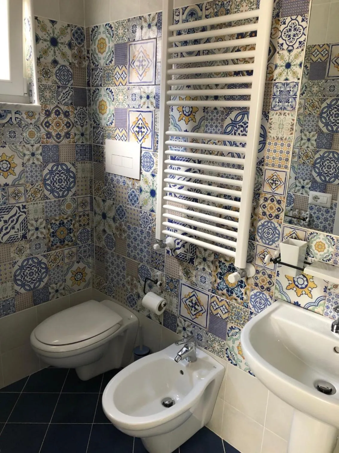 Toilet in Albergo Oasi