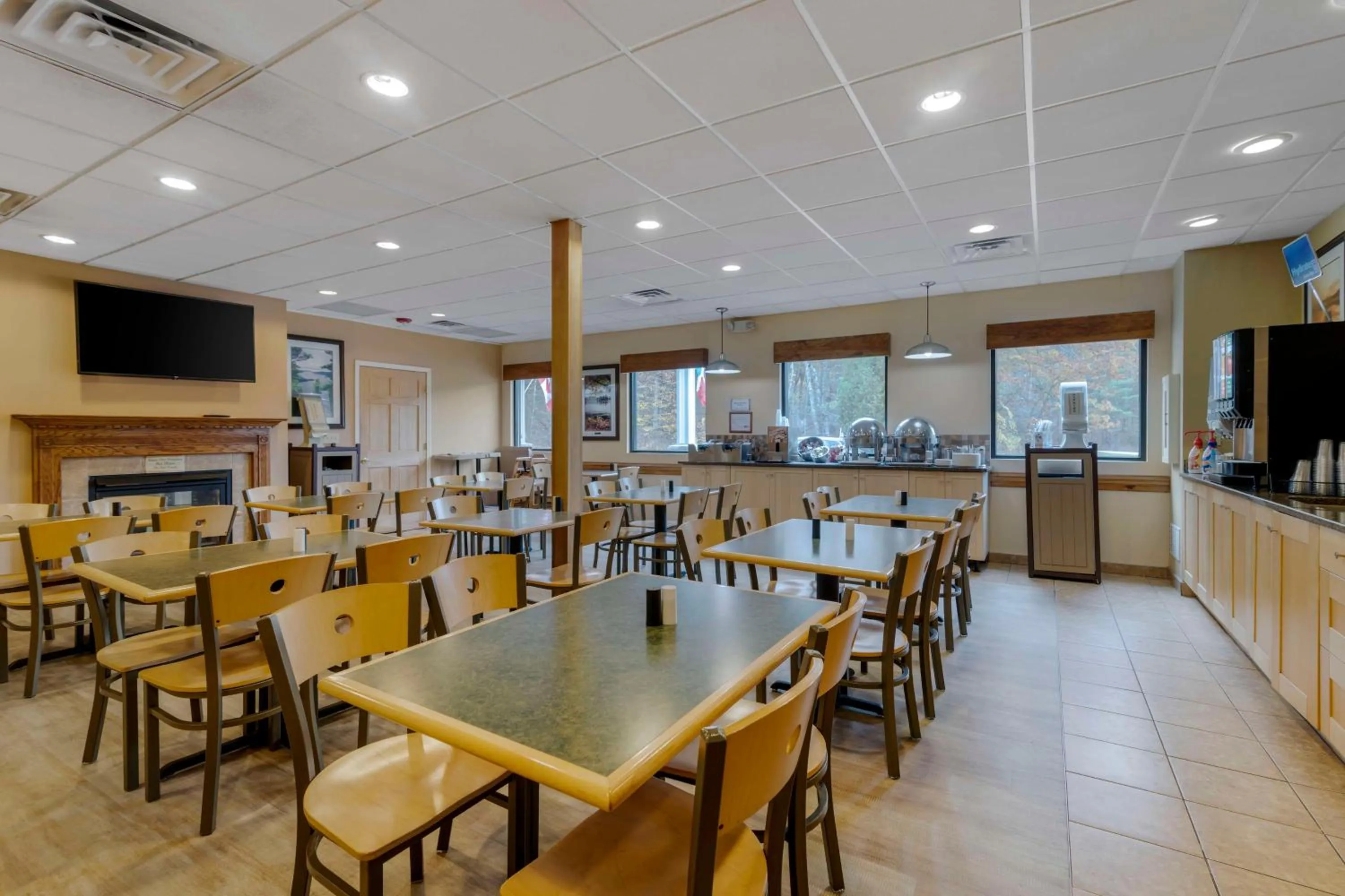 Breakfast in Best Western of Lake George