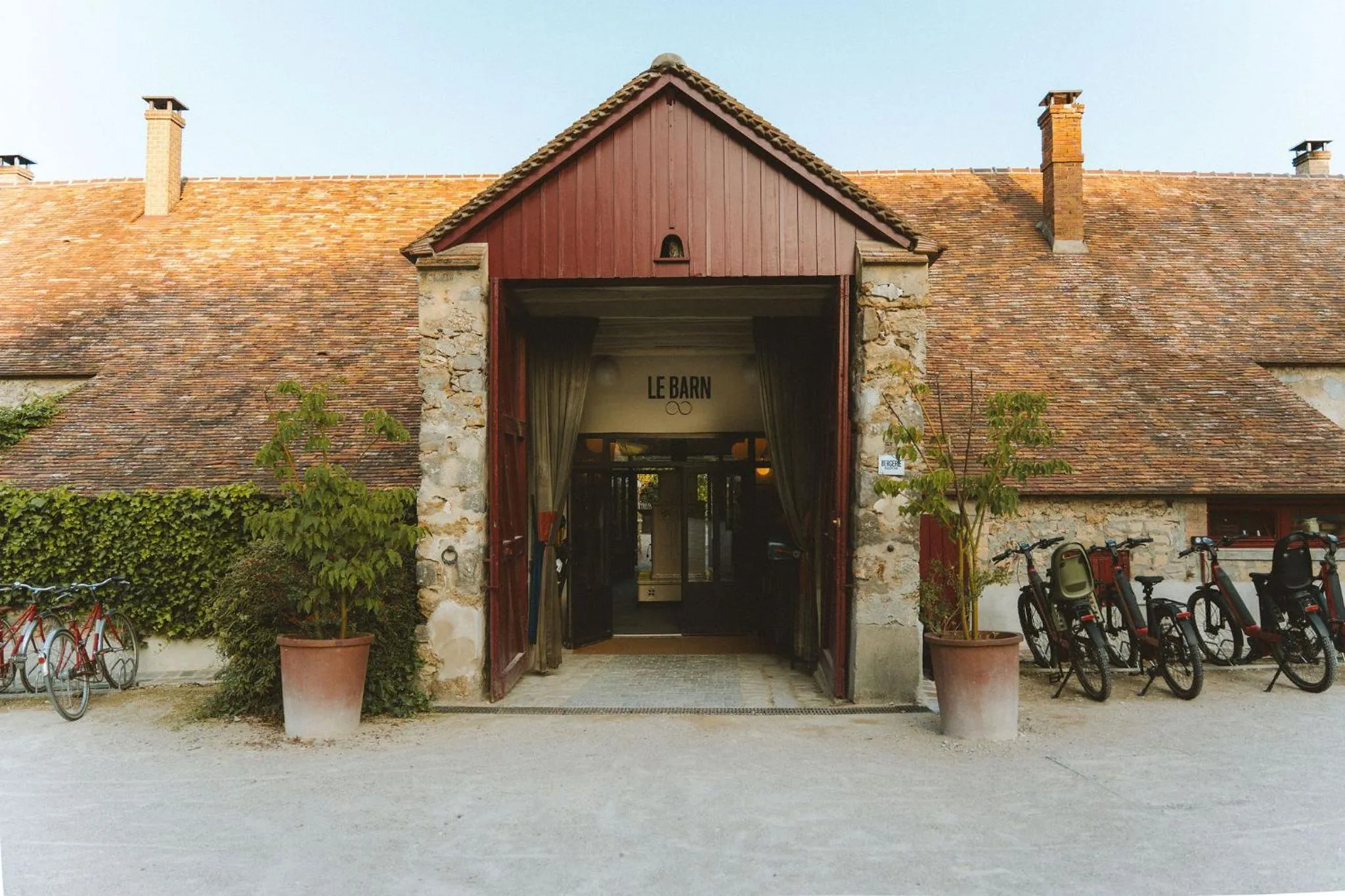 Lobby or reception in Le Barn