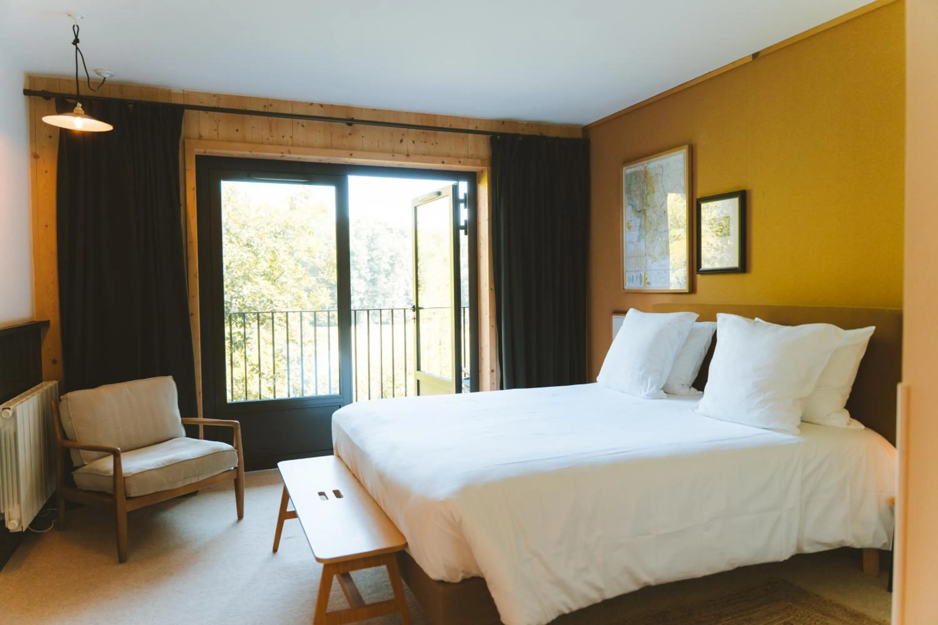 Bedroom, Bed in Le Barn