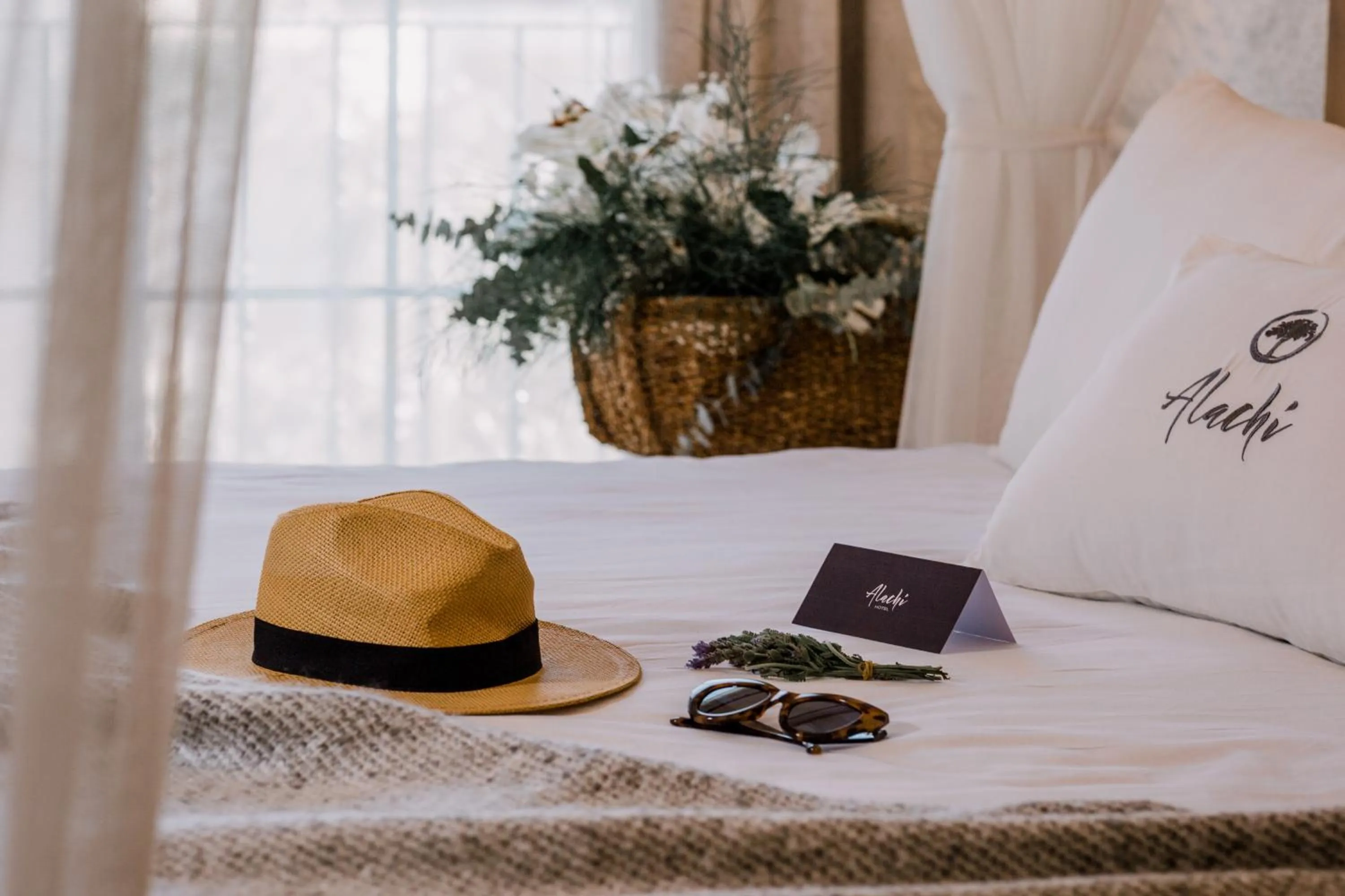 Decorative detail, Bed in Alachi Hotel