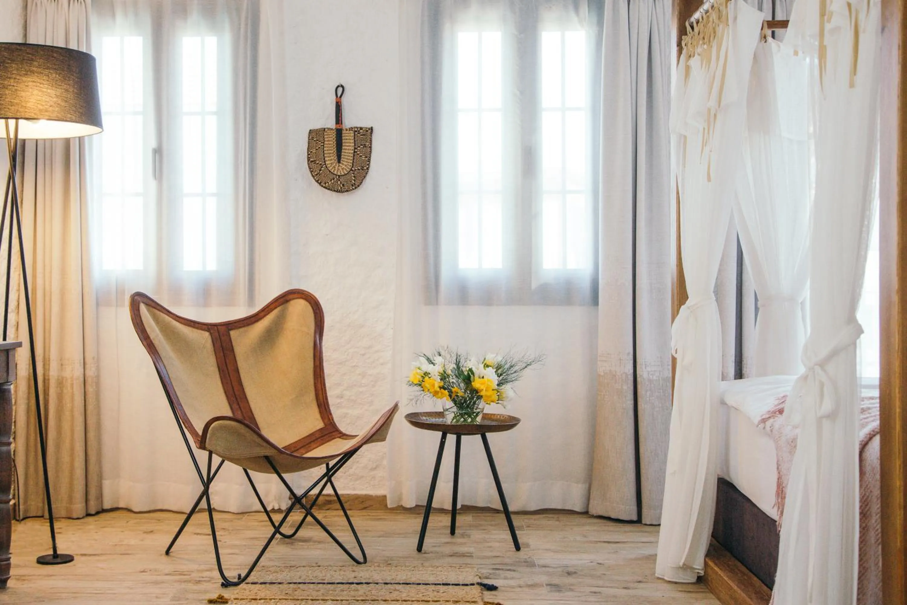 Seating area in Alachi Hotel