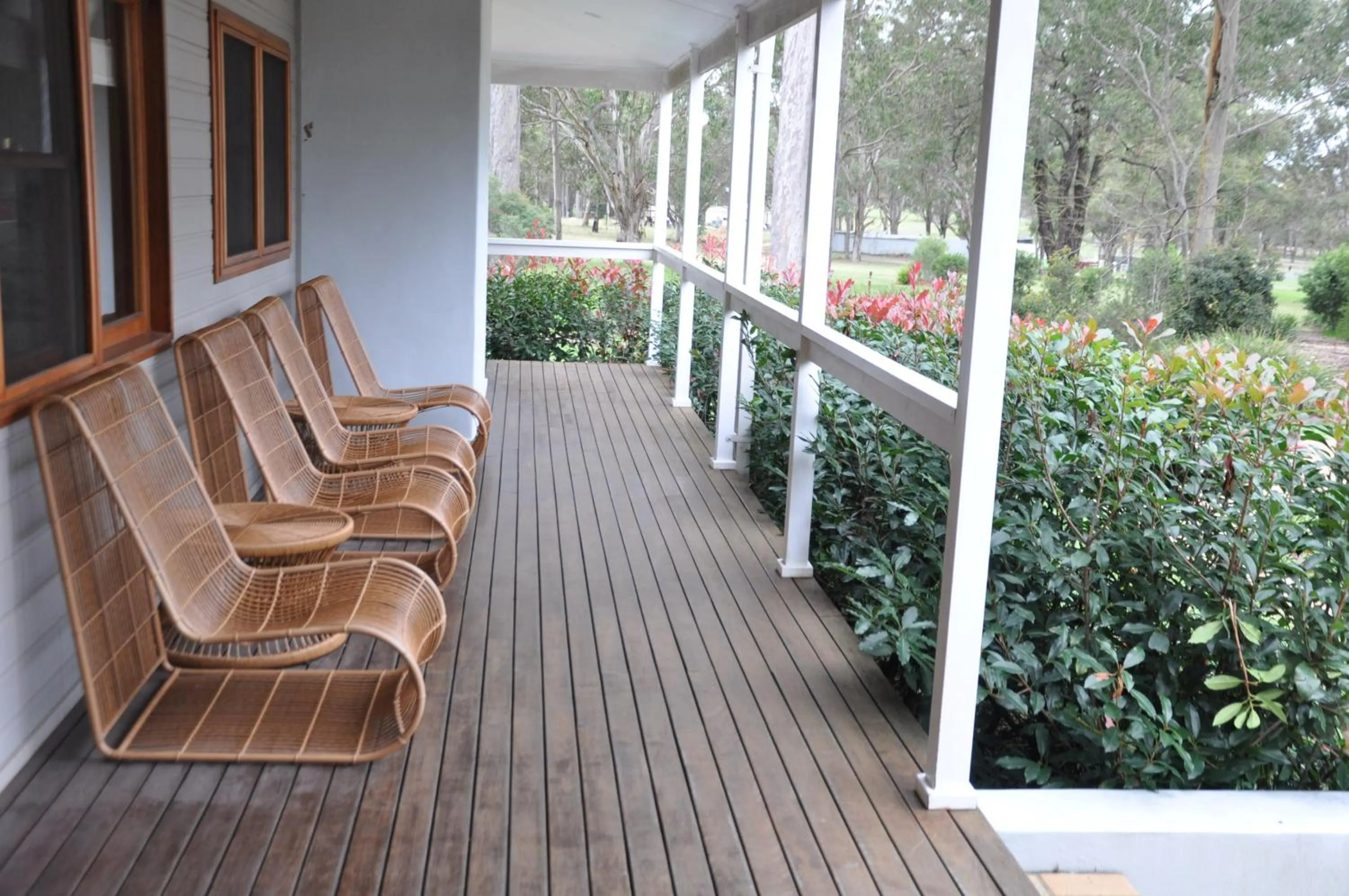 Patio in Pokolbin Village Estate