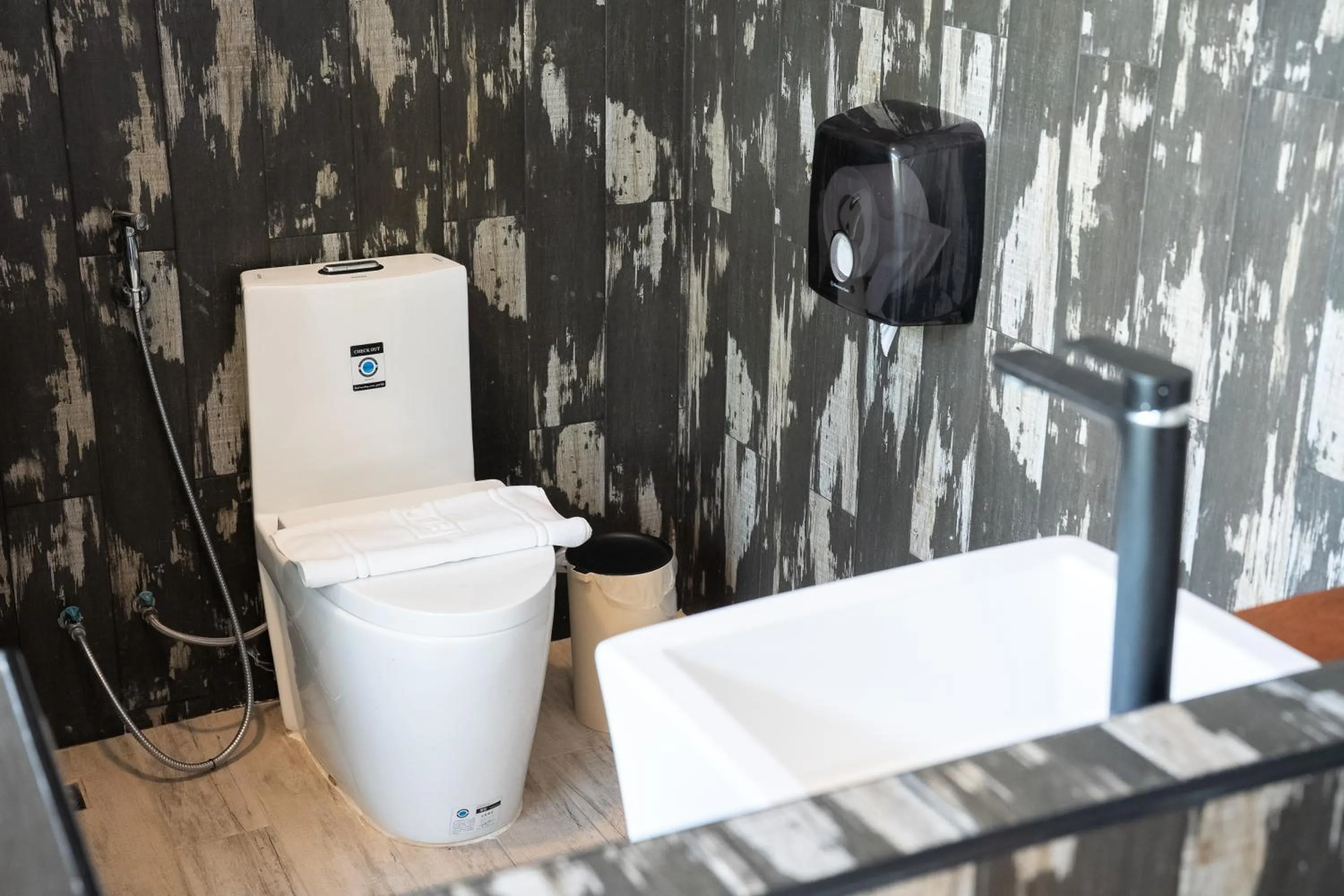 Toilet in Tamnanpar Resort